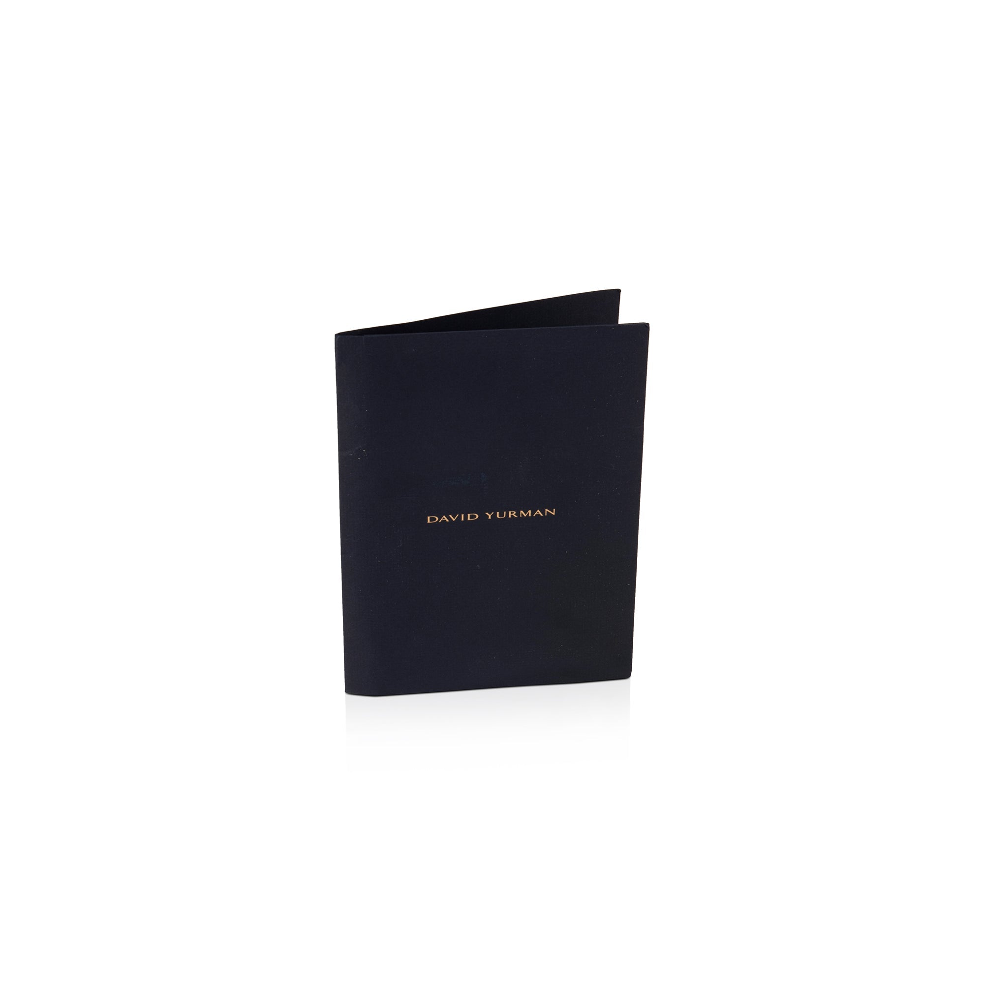 David Yurman Streamline Leather ID Bracelet with Blue Sapphires w/ Receipt