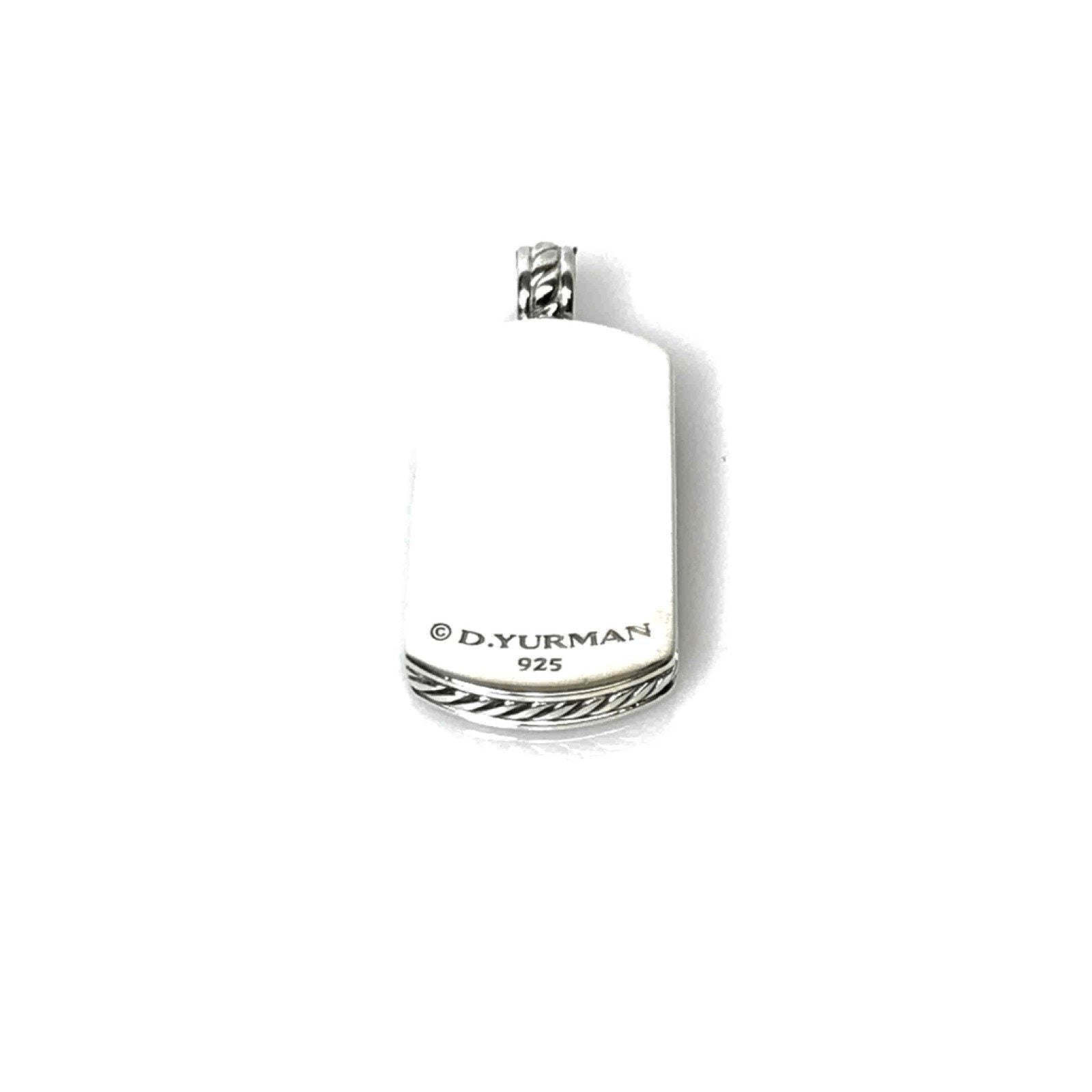 David Yurman Tag Pendant