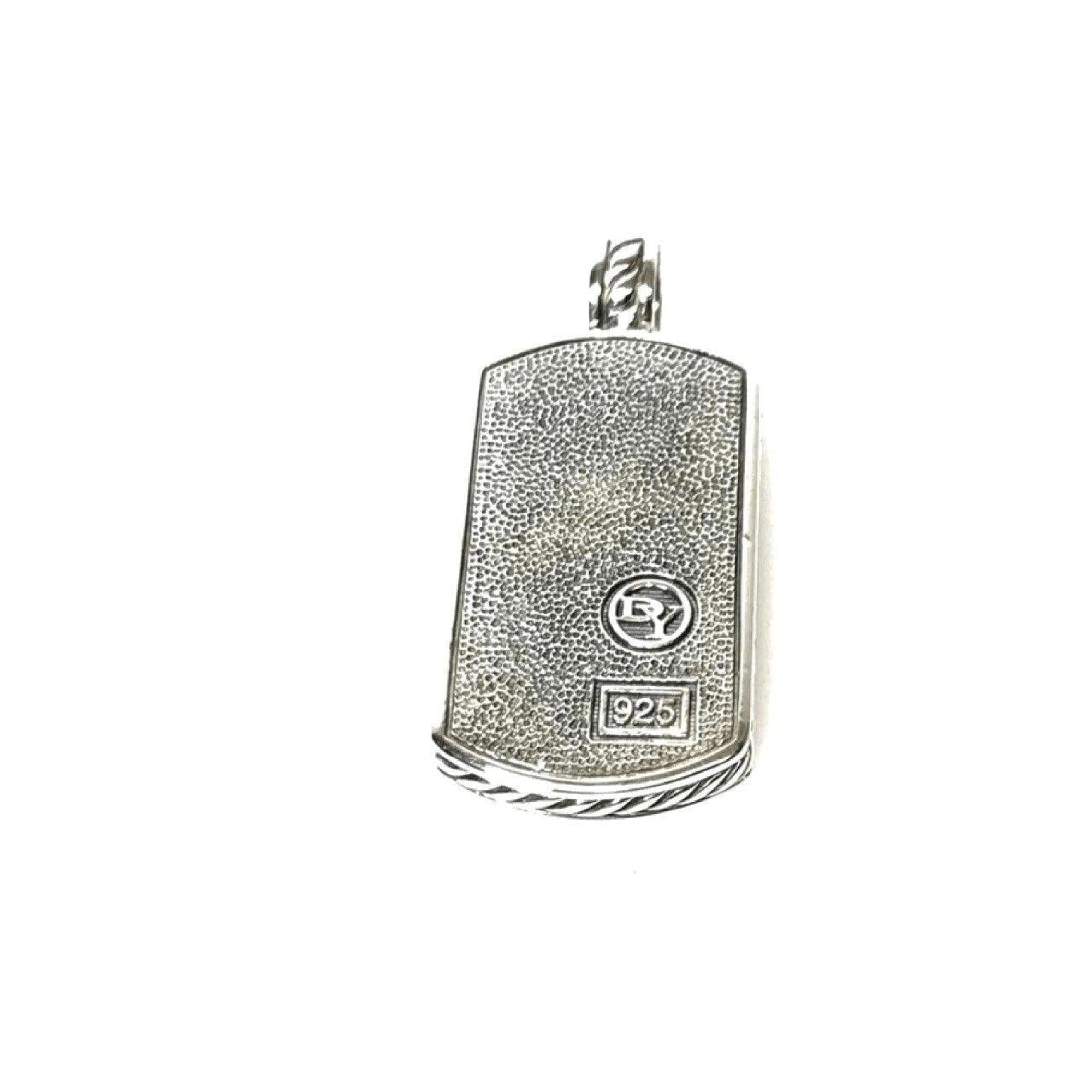 David Yurman Tag Pendant