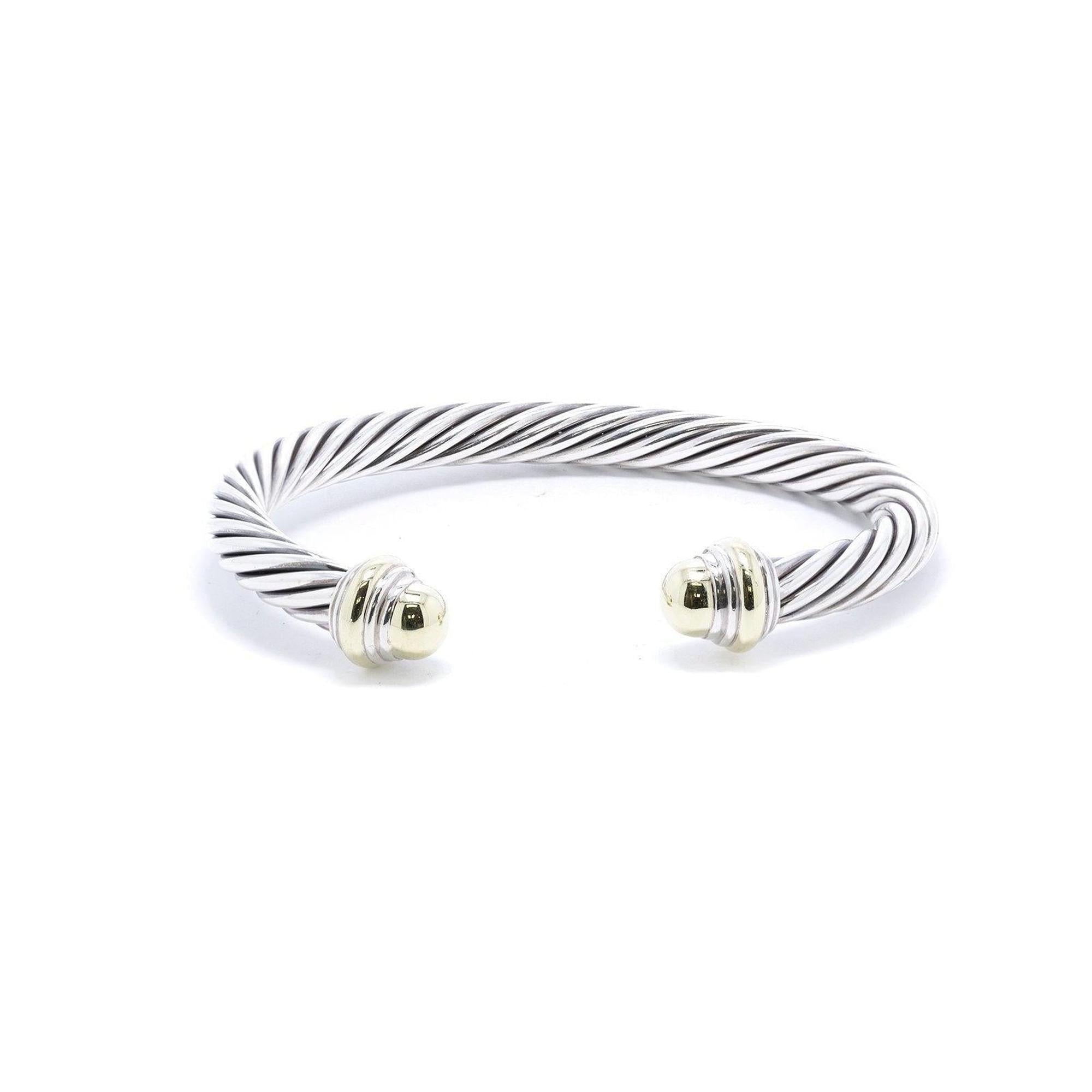 David Yurman Two-Tone Cable Classics Bracelet