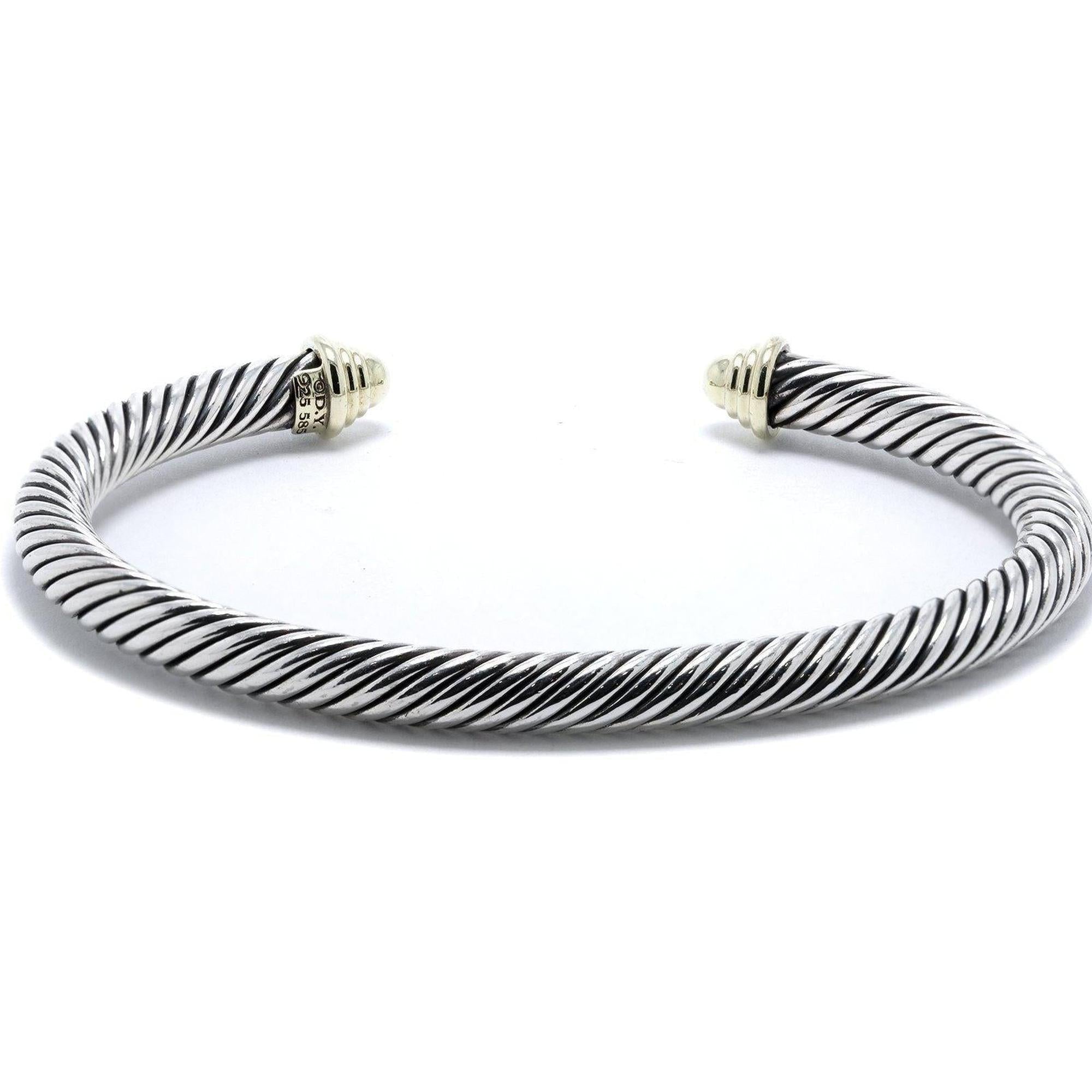 David Yurman Two-Tone Cable Classics Bracelet