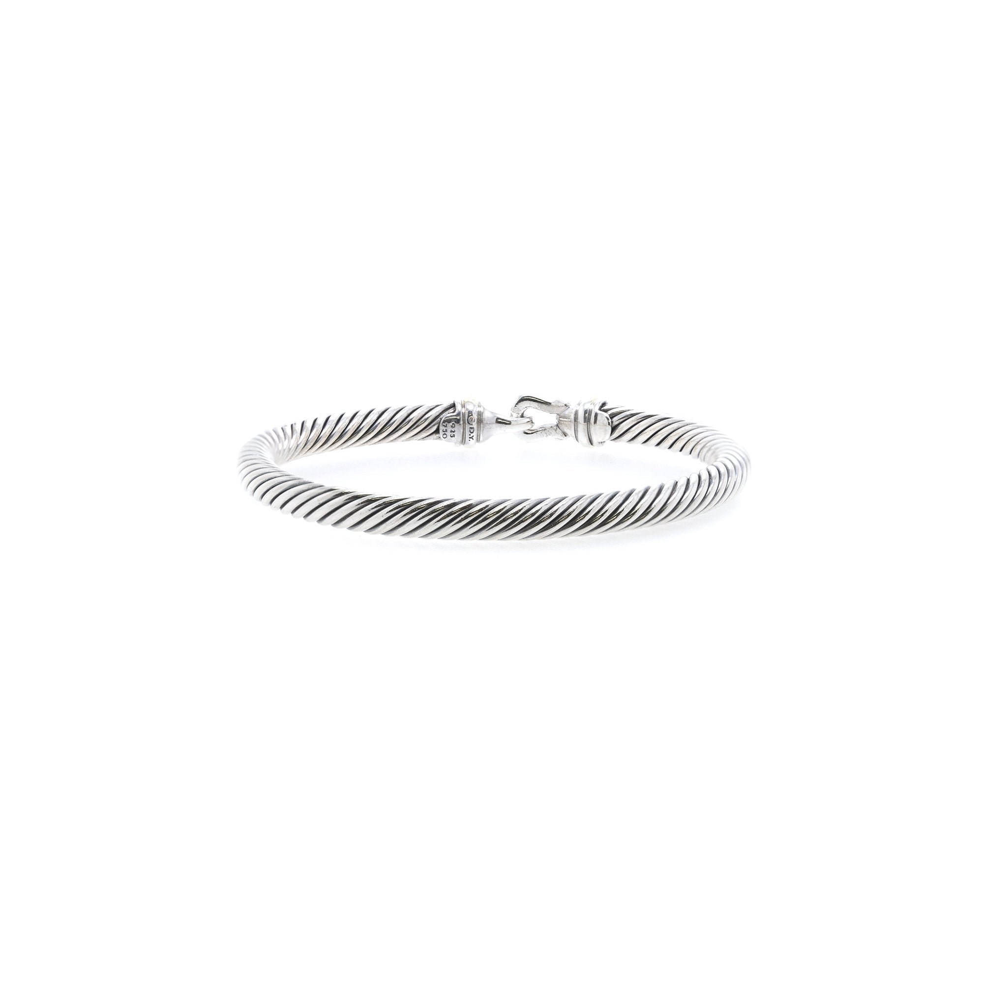 David Yurman Two-Tone Cable Classics Buckle Bracelet