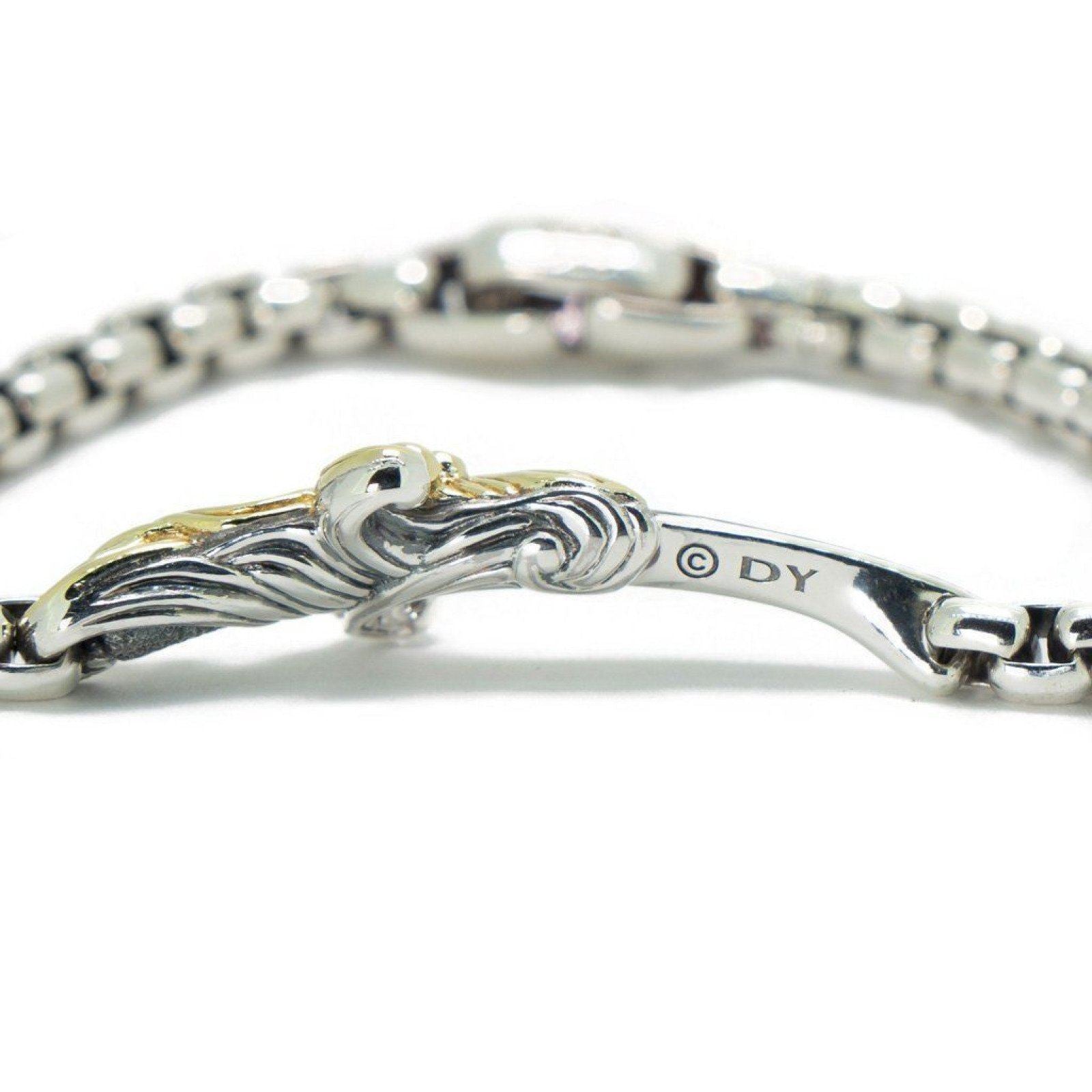 David Yurman Waves Dagger Bracelet with 18K Gold
