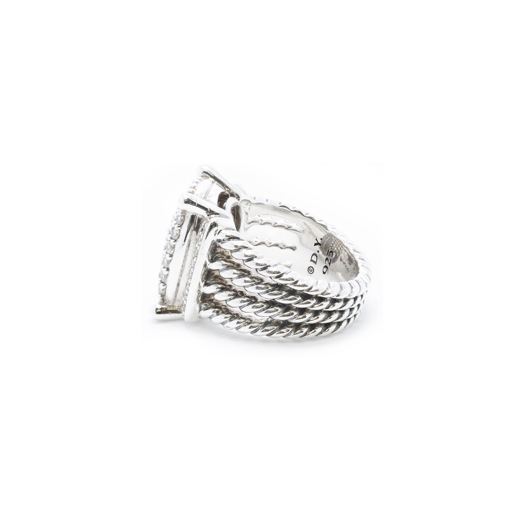 David Yurman Wheaton Ring with Diamonds