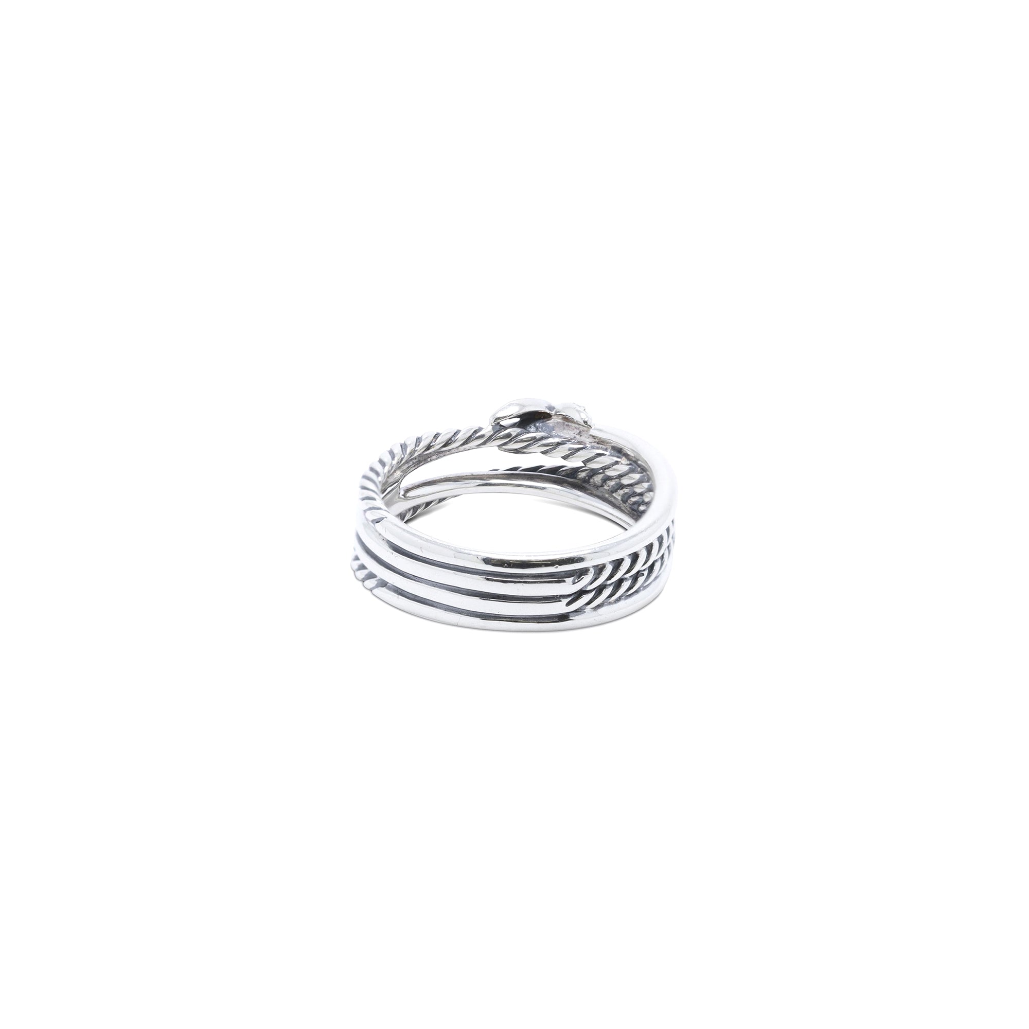David Yurman X Collection Ring with Diamonds