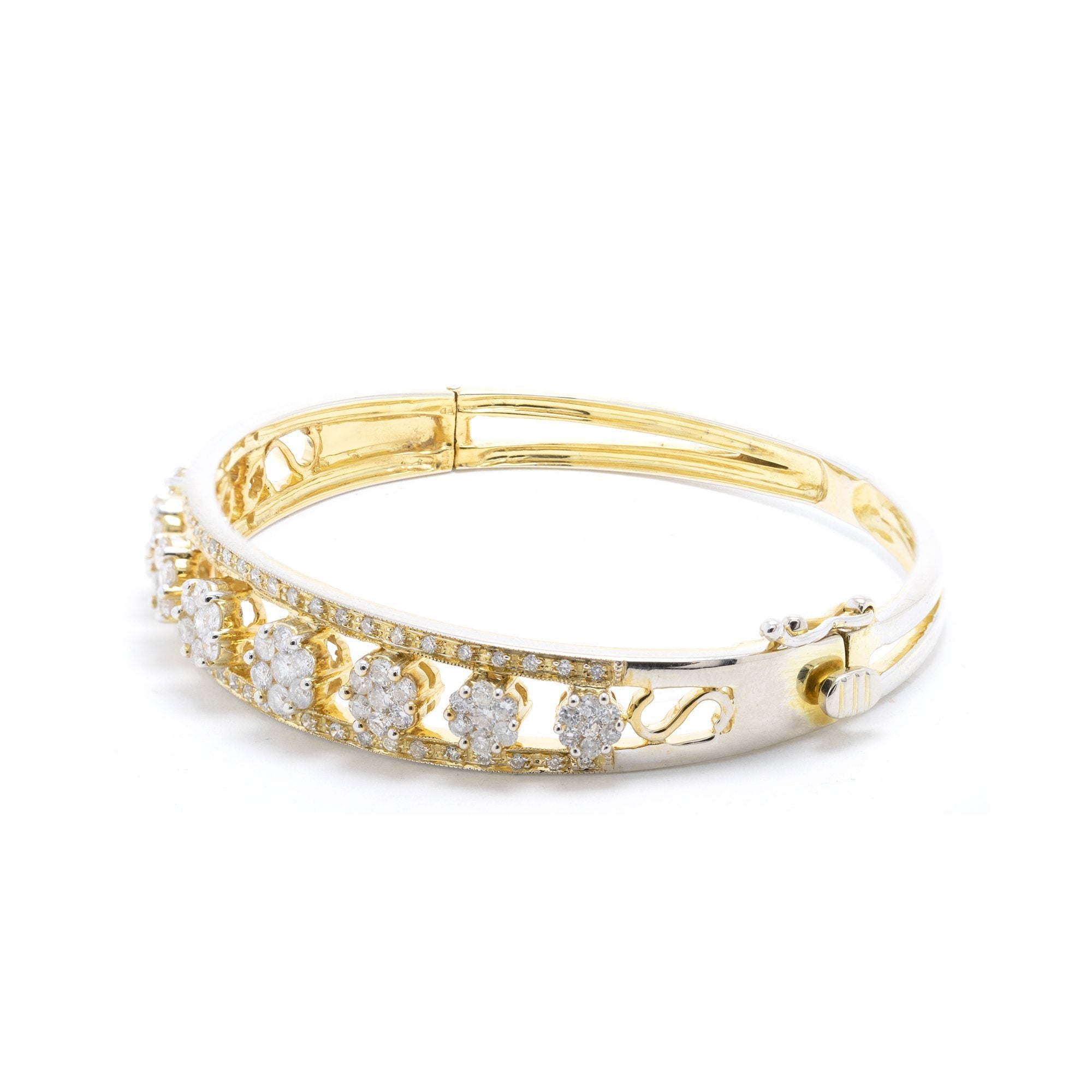 Diamond Bangle Bracelet
