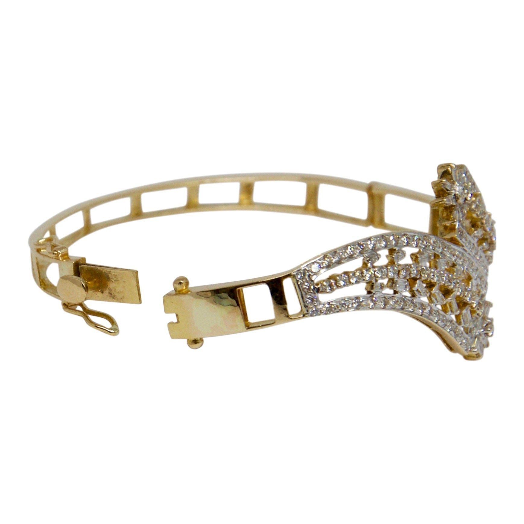 Diamond Bangle Bracelet