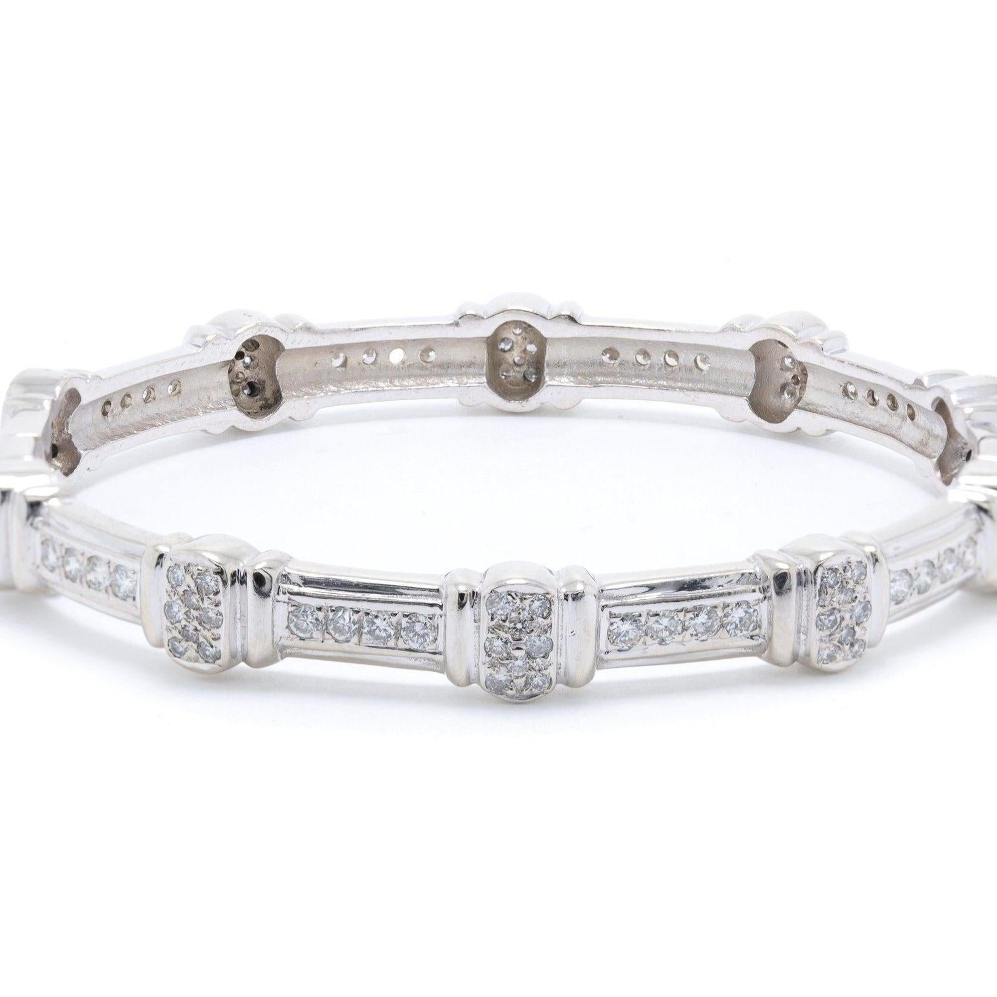 Diamond Bangle Bracelet