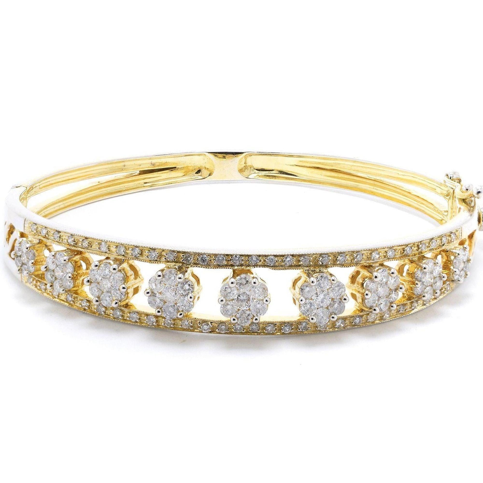 Diamond Bangle Bracelet
