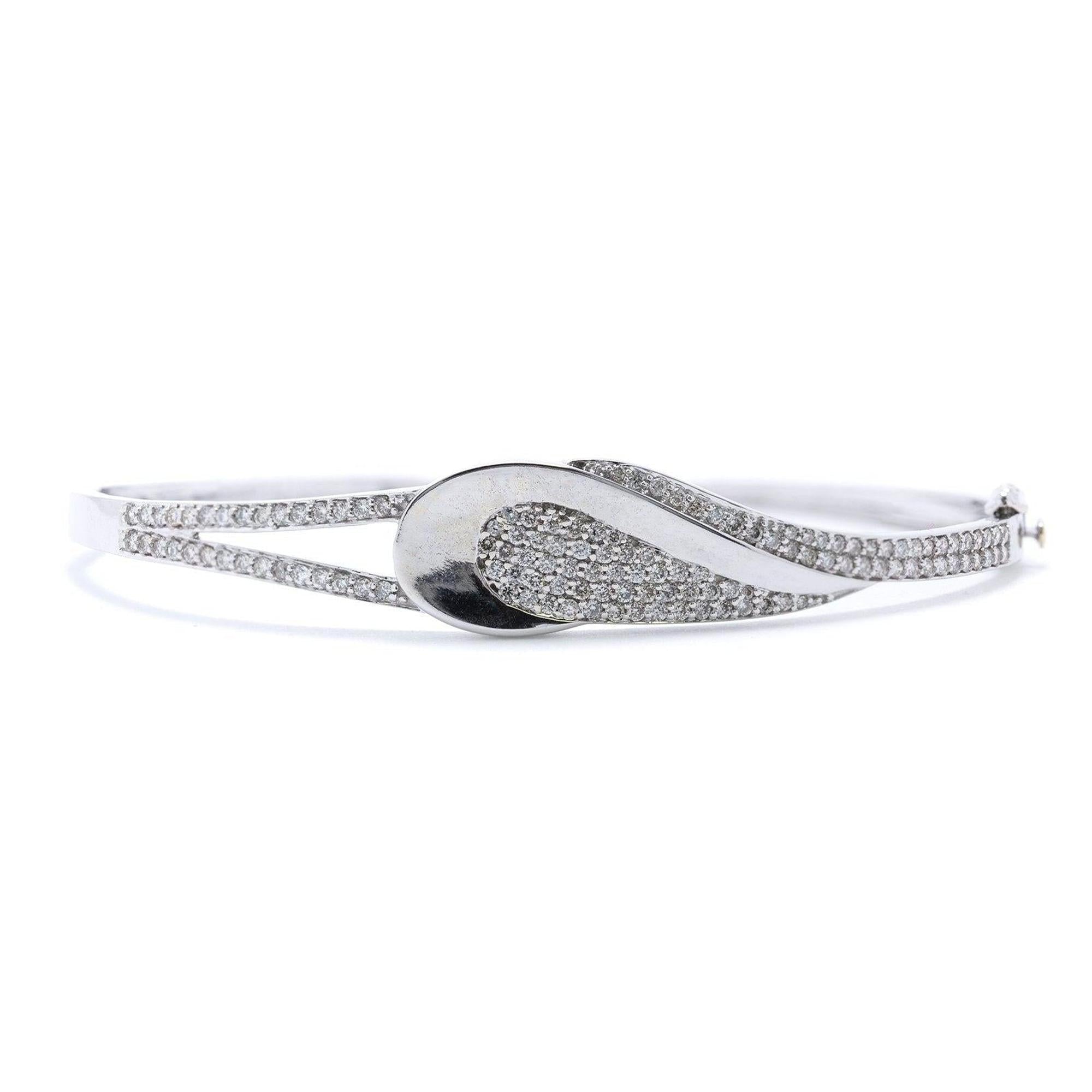Diamond Bangle Bracelet