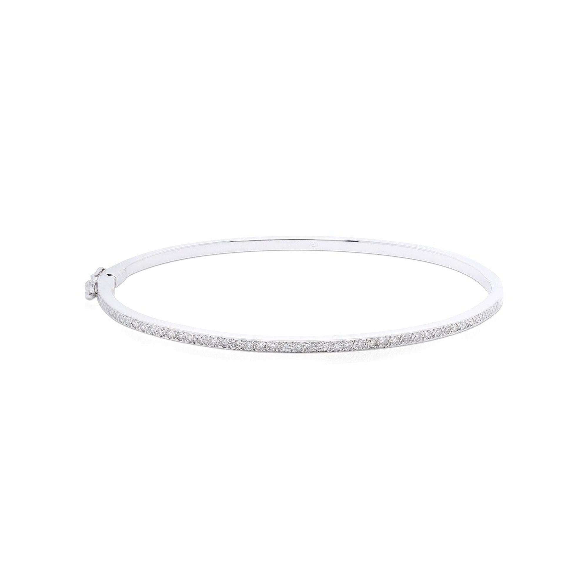 Diamond Bangle Bracelet