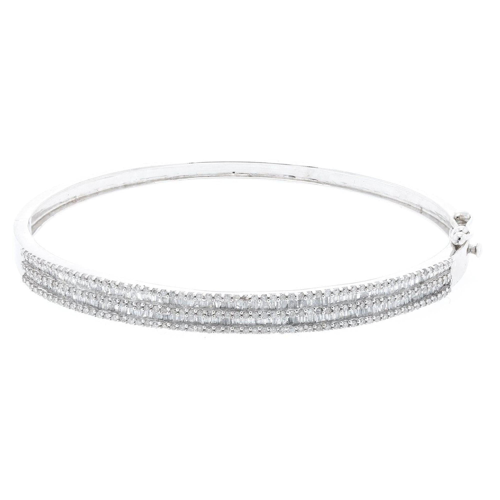 Diamond Bangle Bracelet
