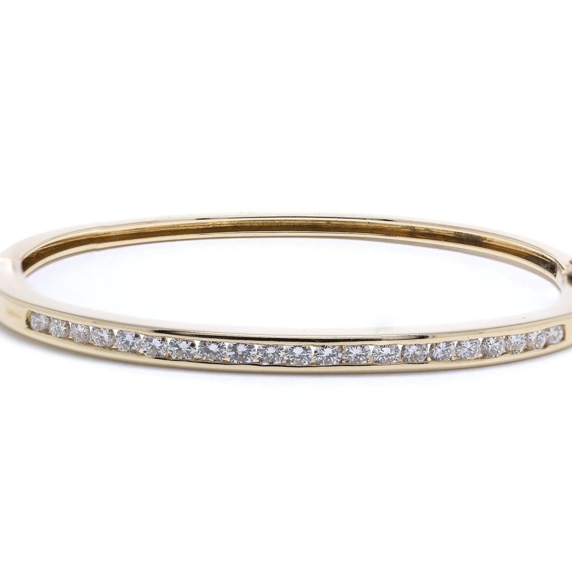 Diamond Bangle Bracelet