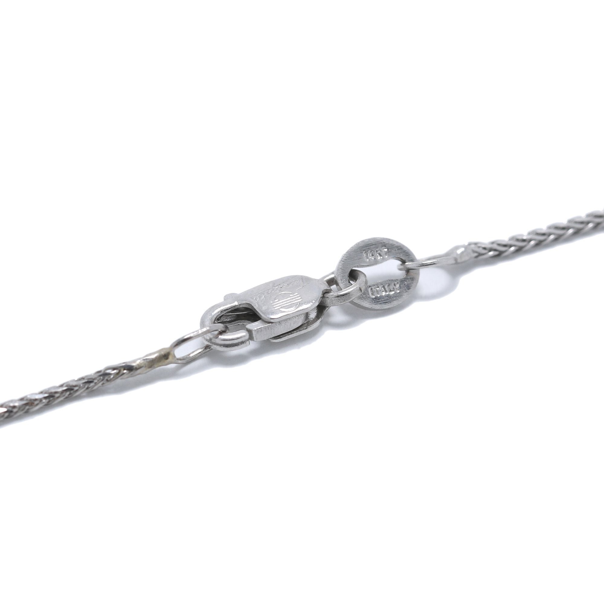 Diamond Circle Pendant Necklace