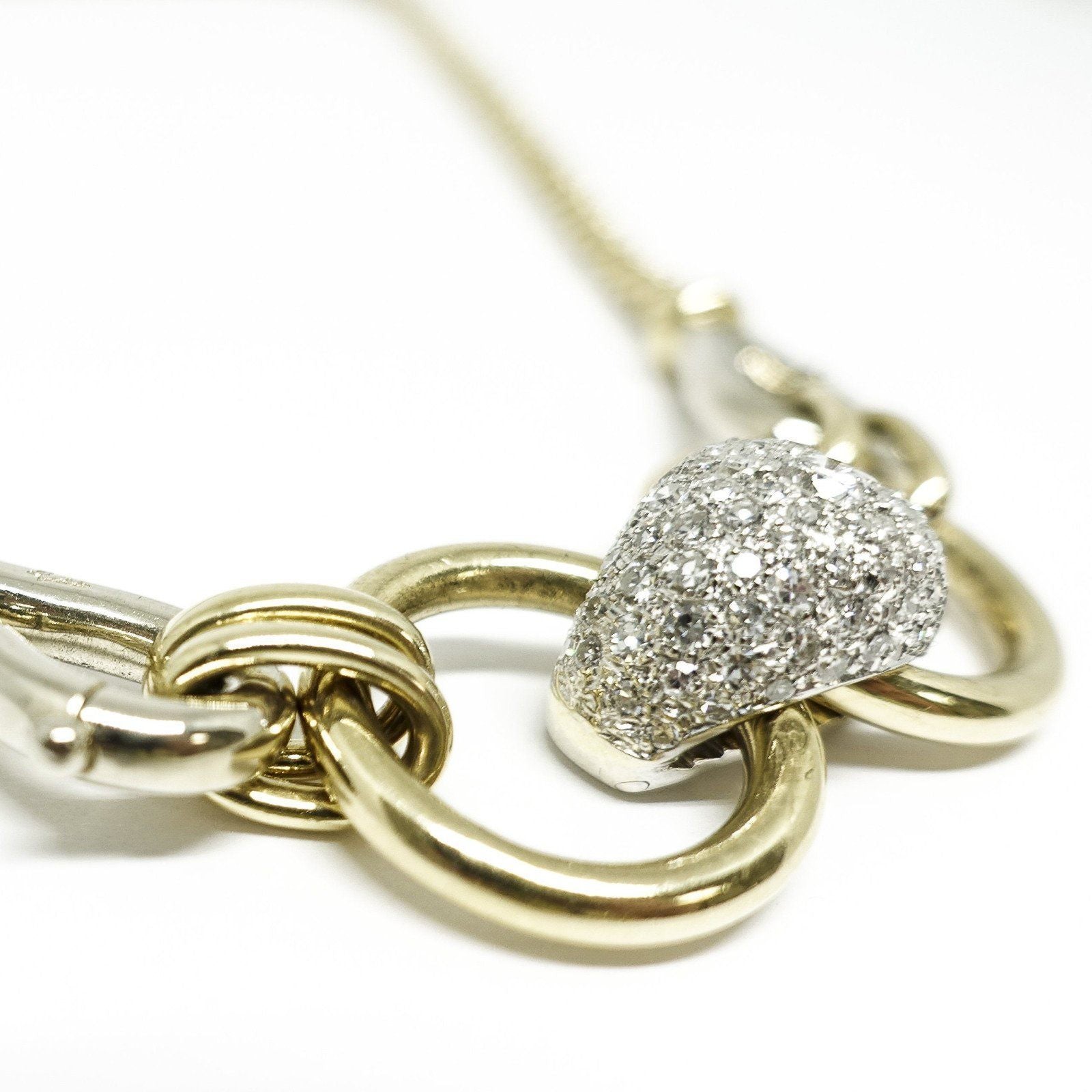 Diamond Clasp Necklace