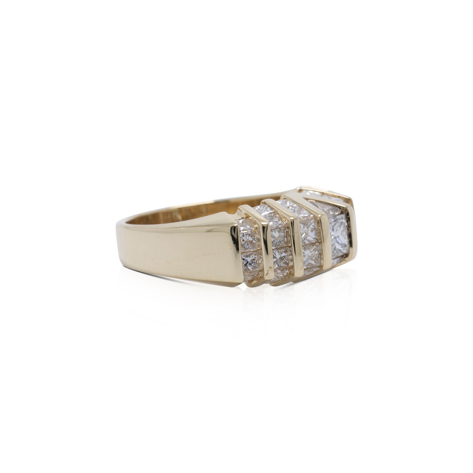 Diamond Cluster Ring