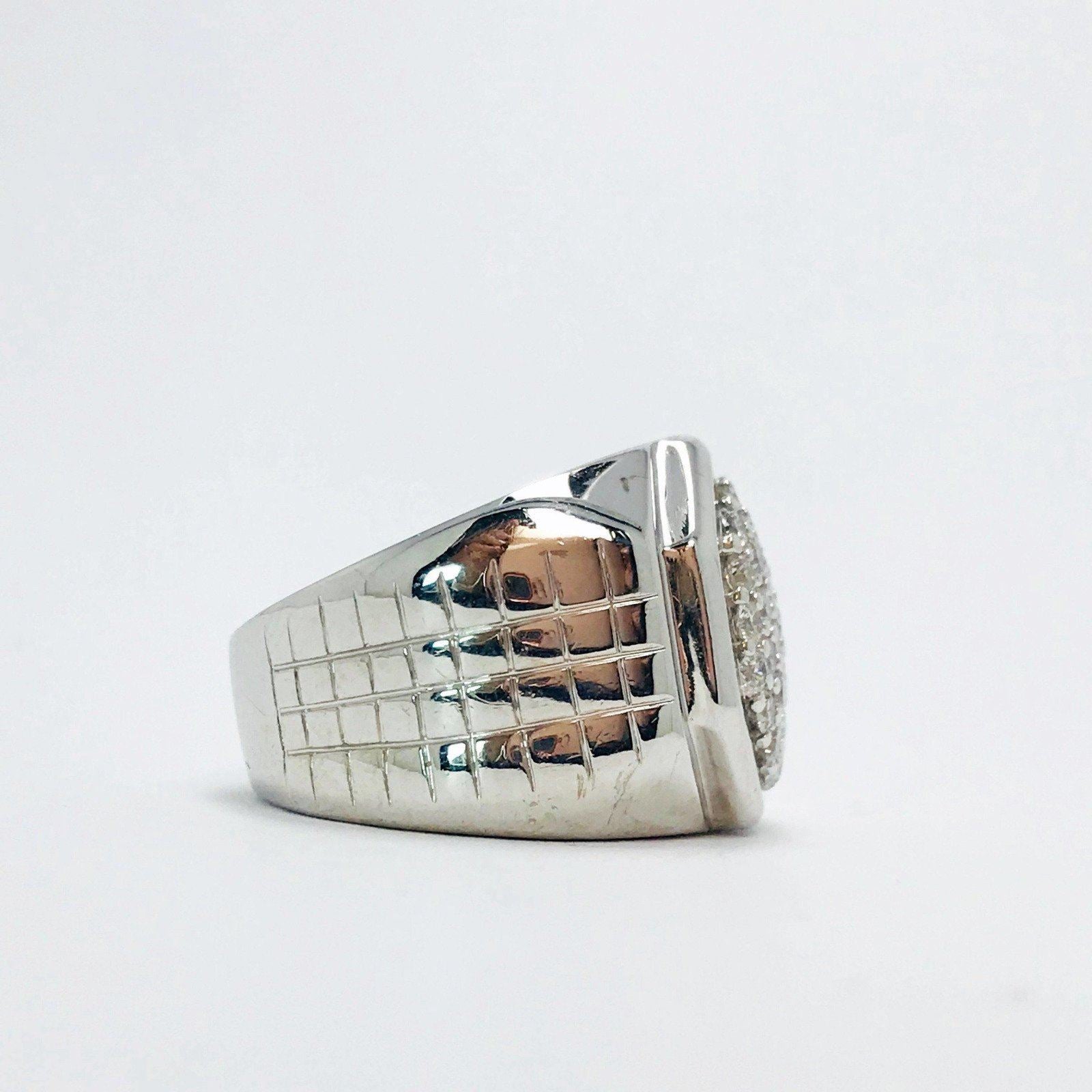 Diamond Cluster Ring