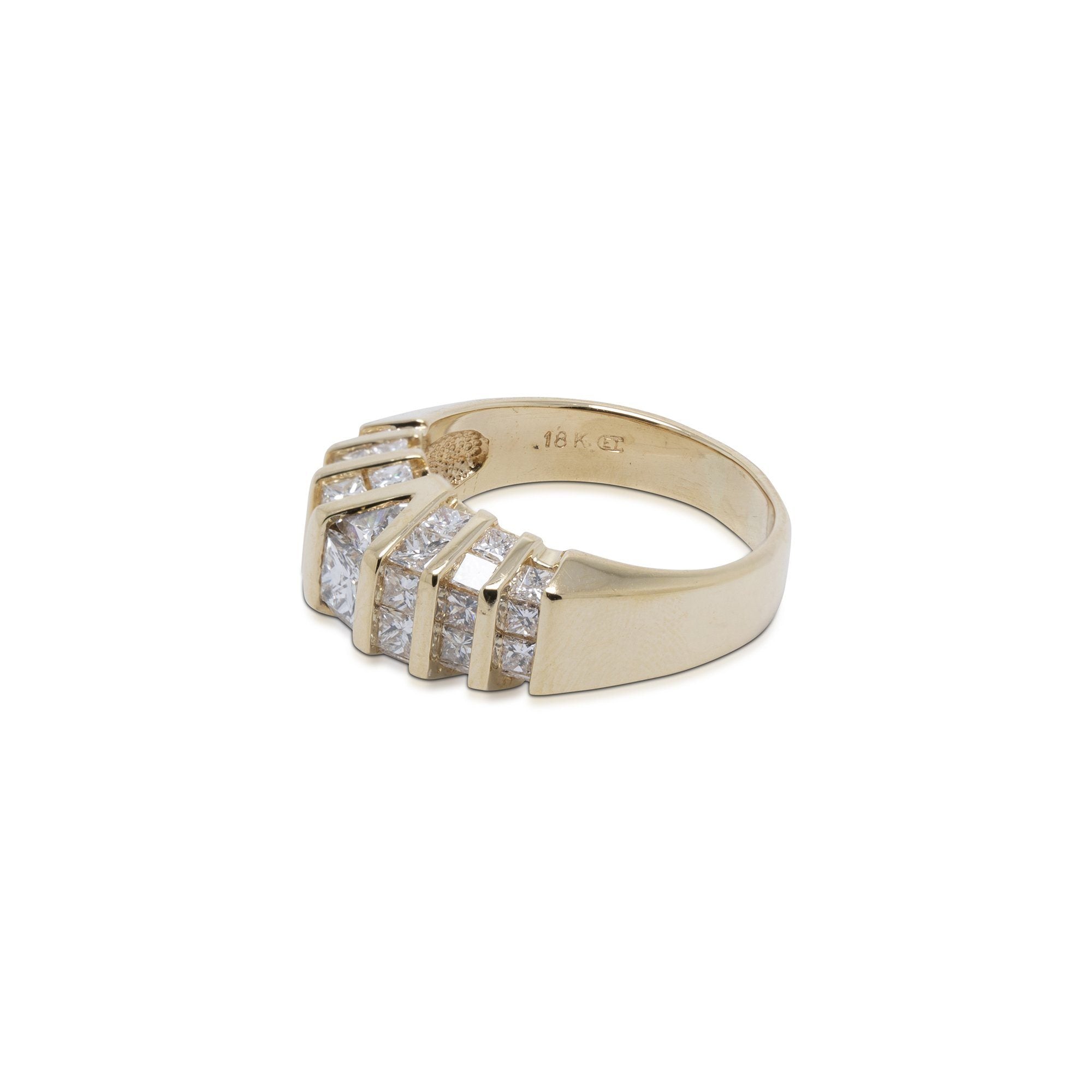 Diamond Cluster Ring