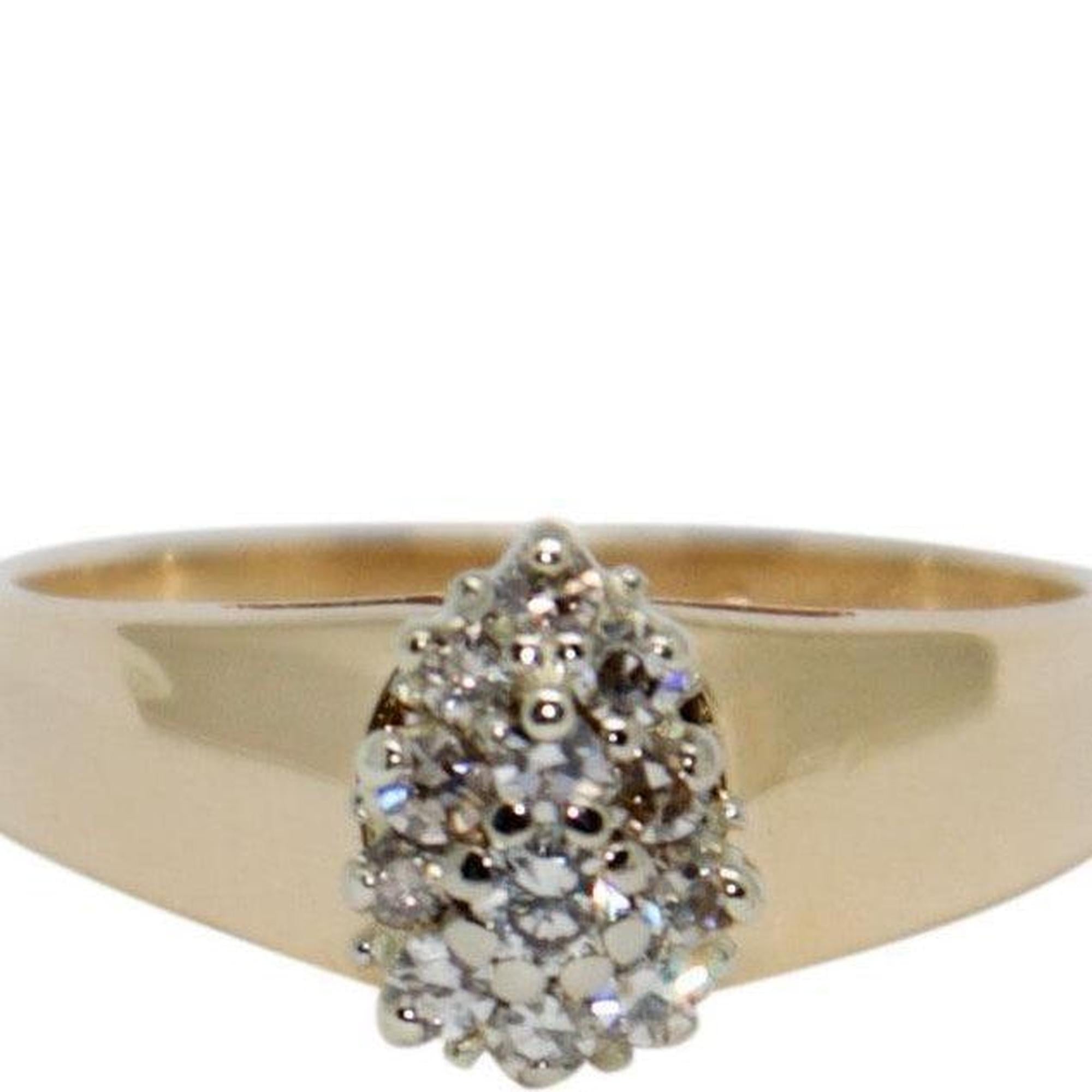 Diamond Cluster Ring