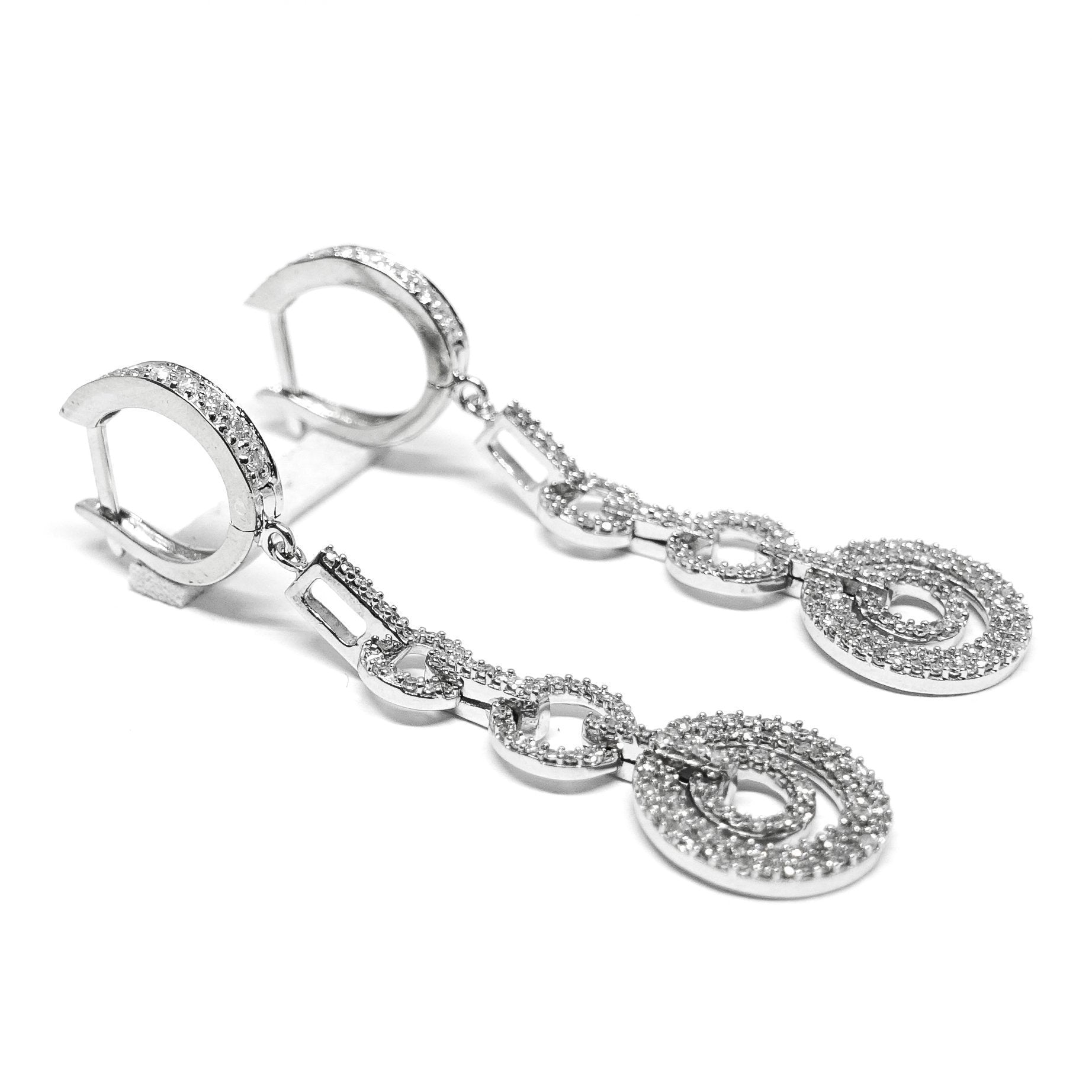 Diamond Drop Earrings