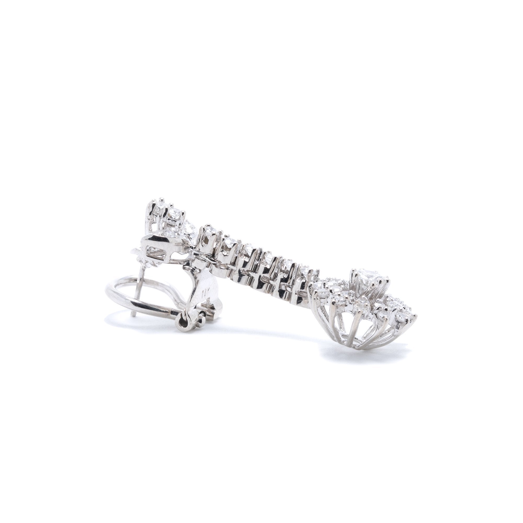 Diamond Drop Earrings