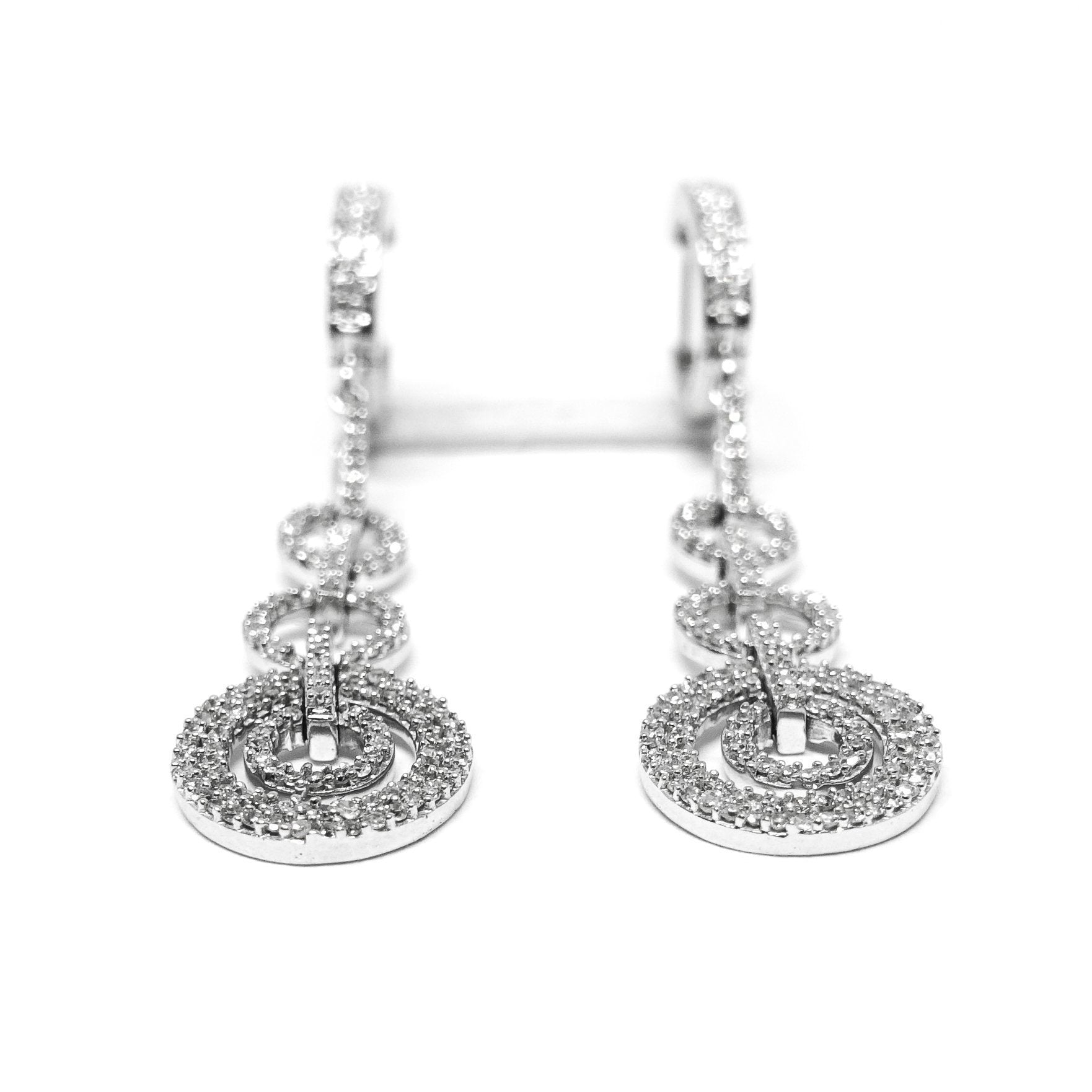 Diamond Drop Earrings