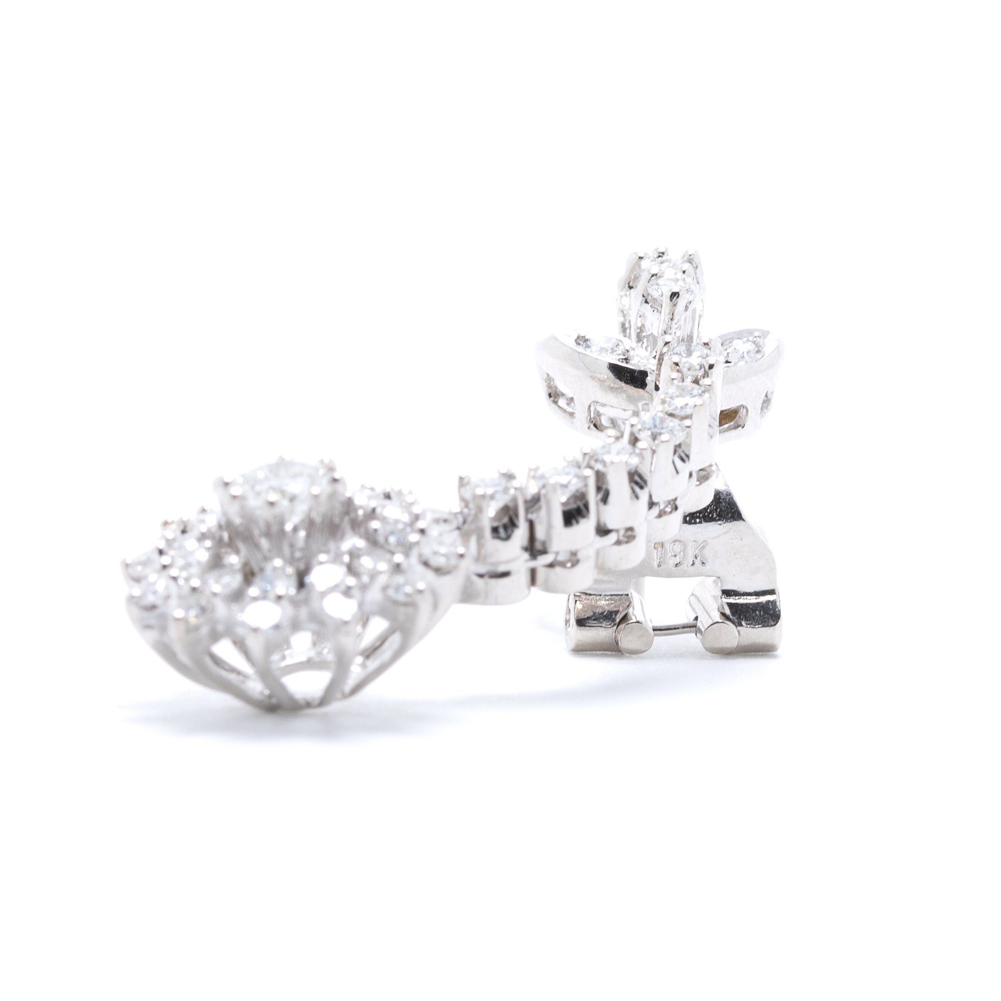 Diamond Drop Earrings