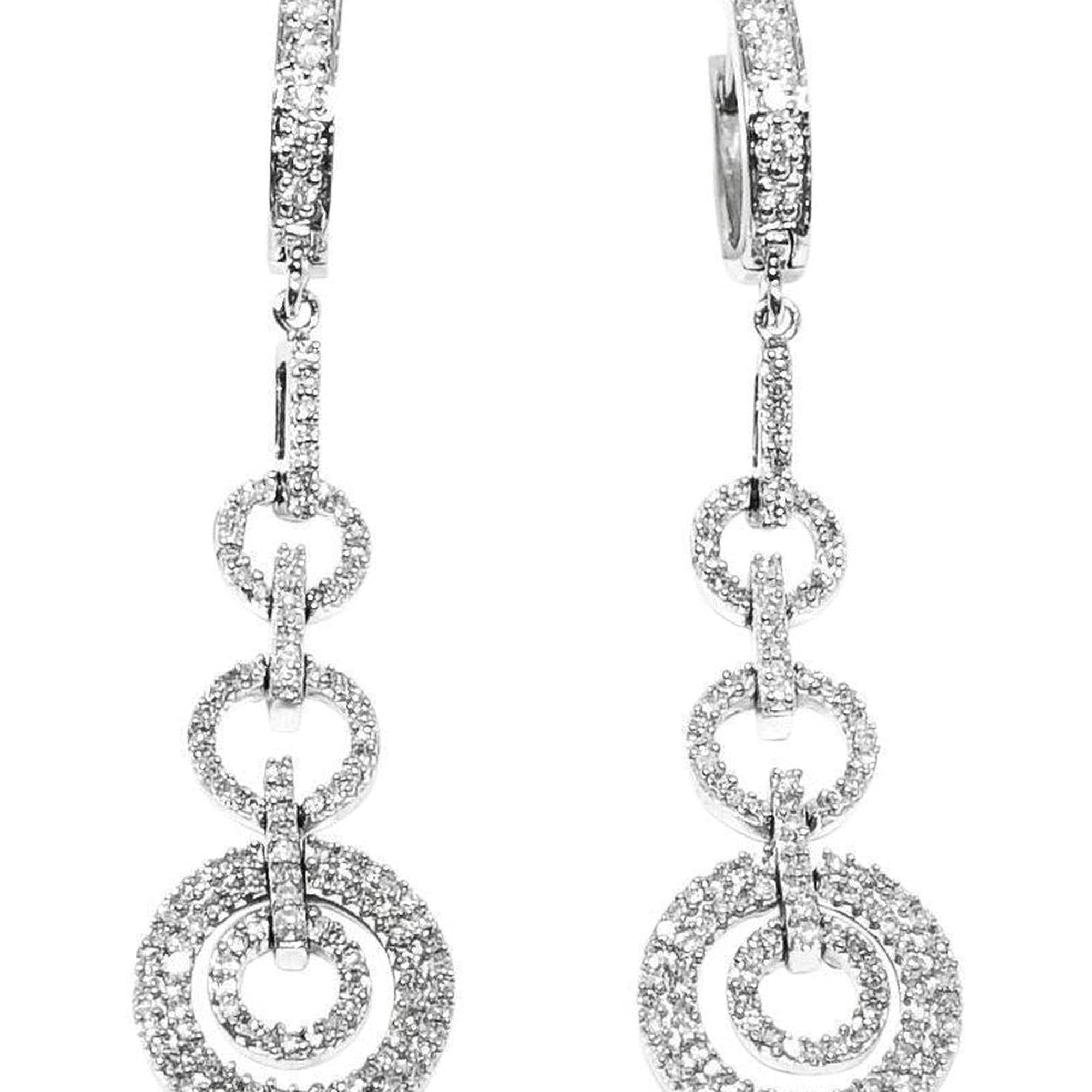 Diamond Drop Earrings
