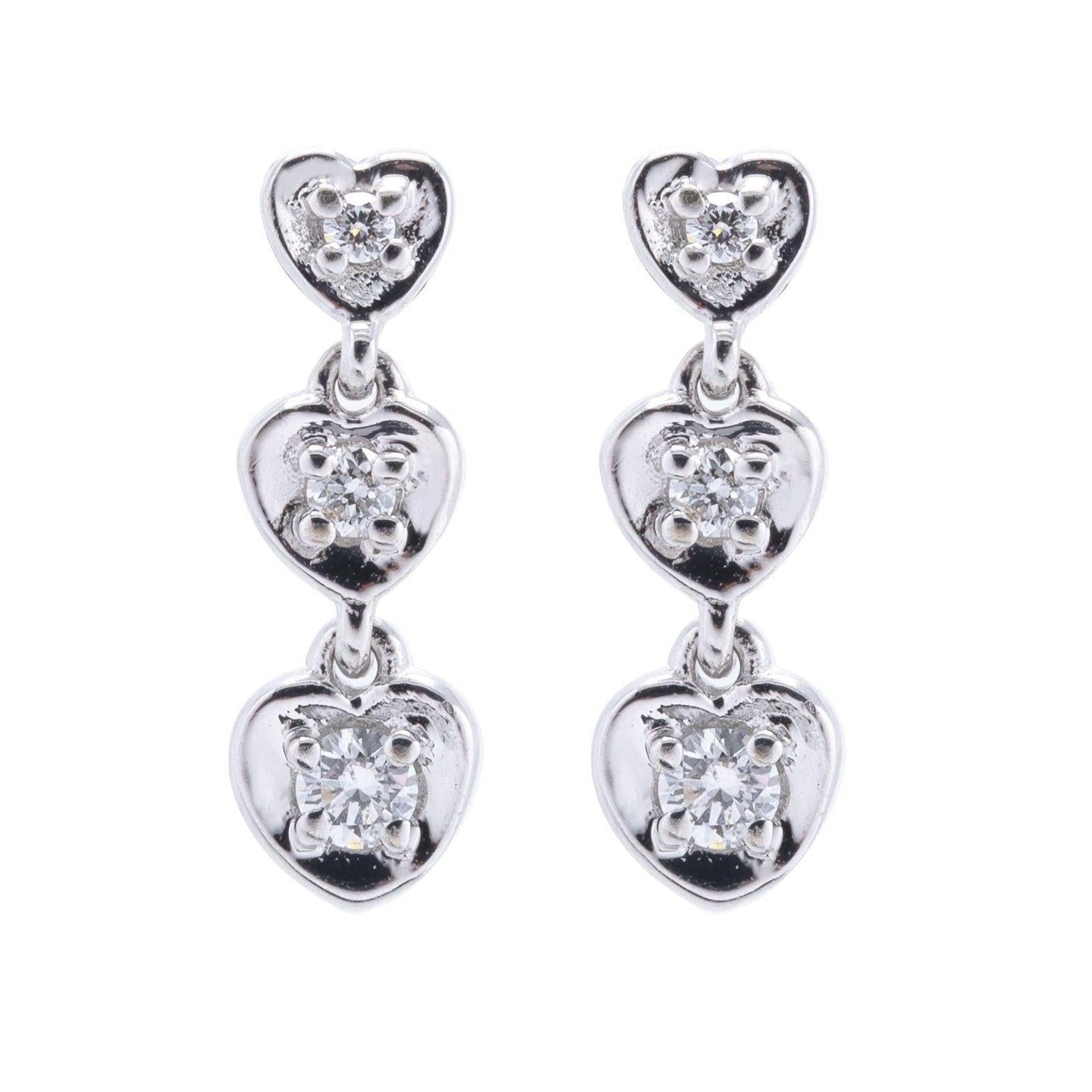 Diamond Drop Earrings