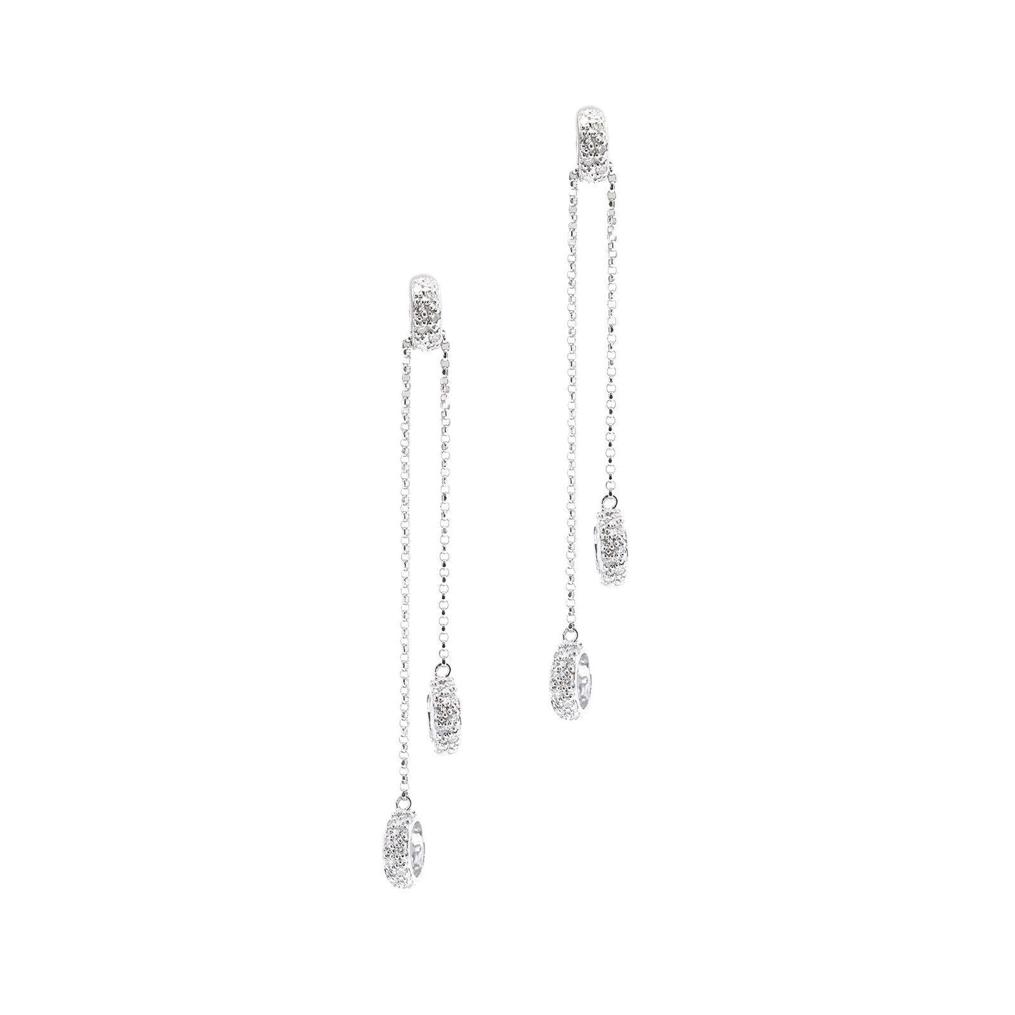 Diamond Drop Earrings