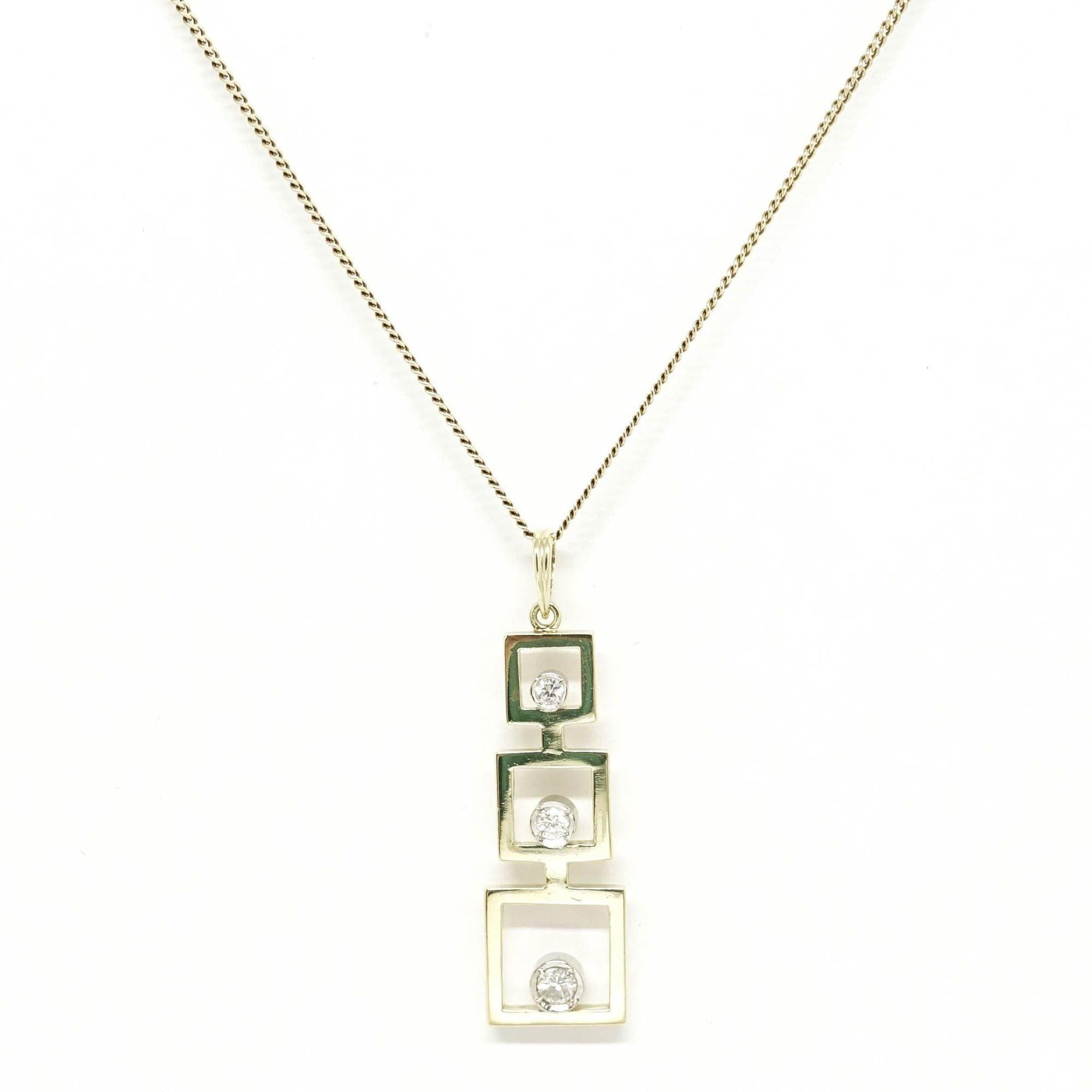 Diamond Pendant Necklace