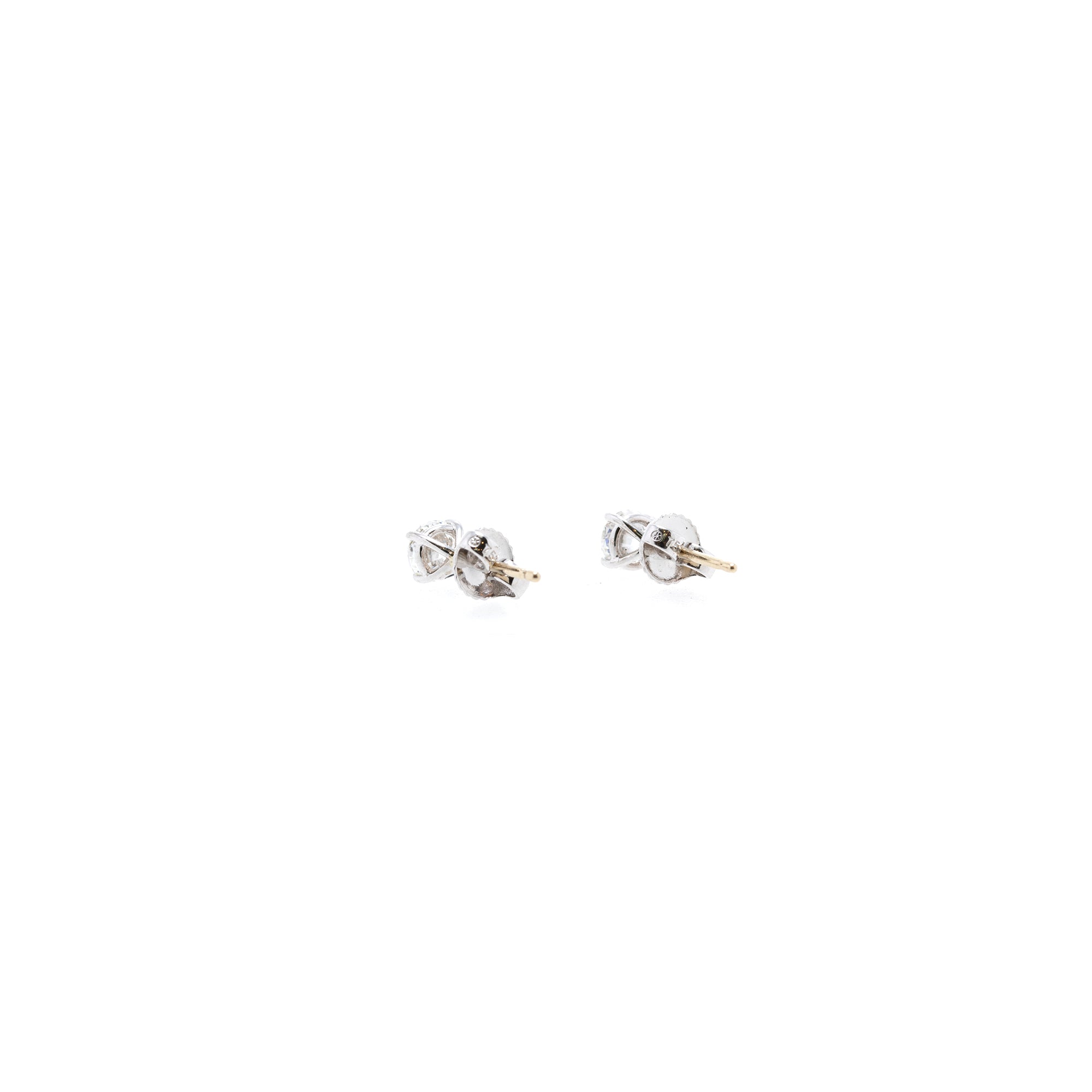 Diamond Stud Earrings