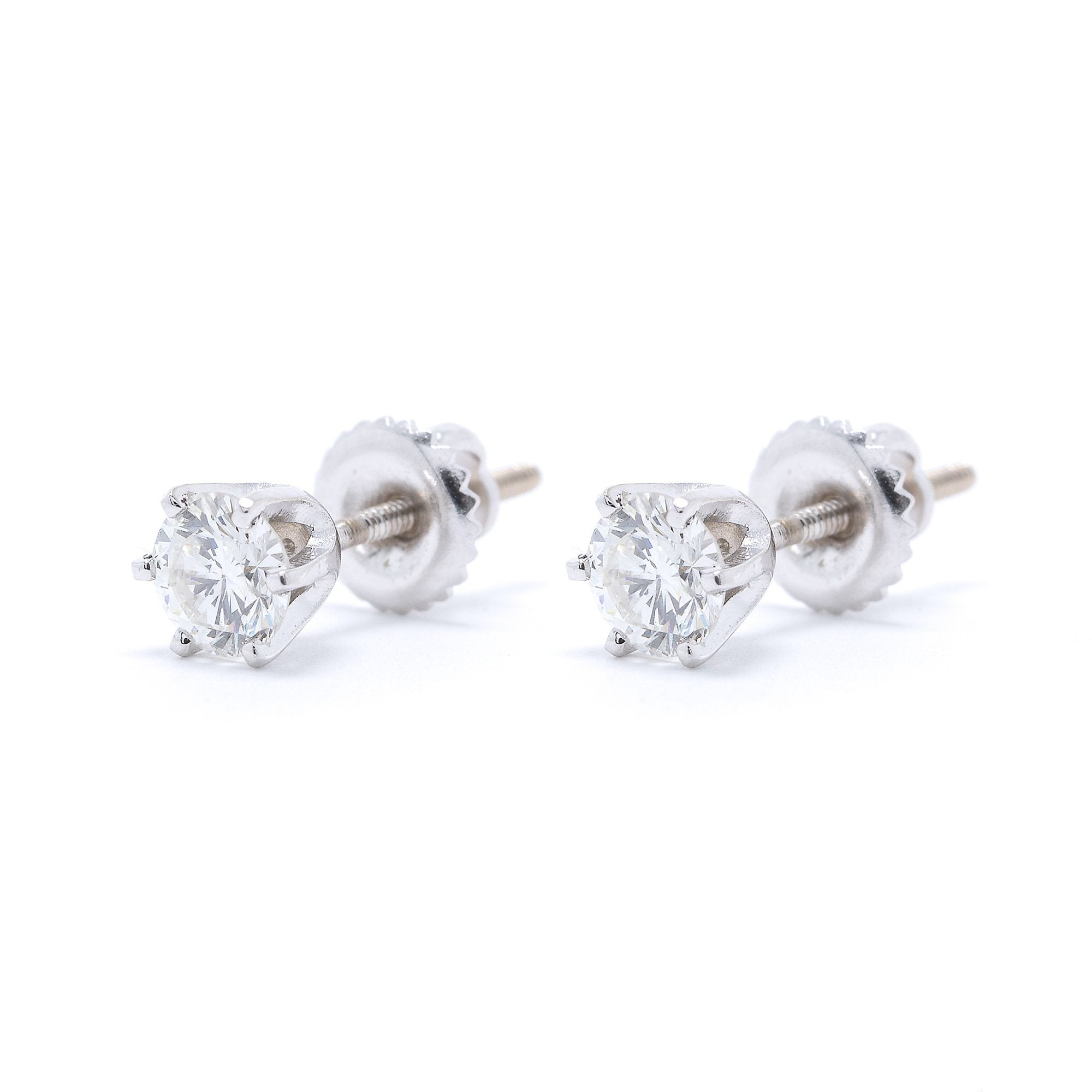 Diamond Stud Earrings