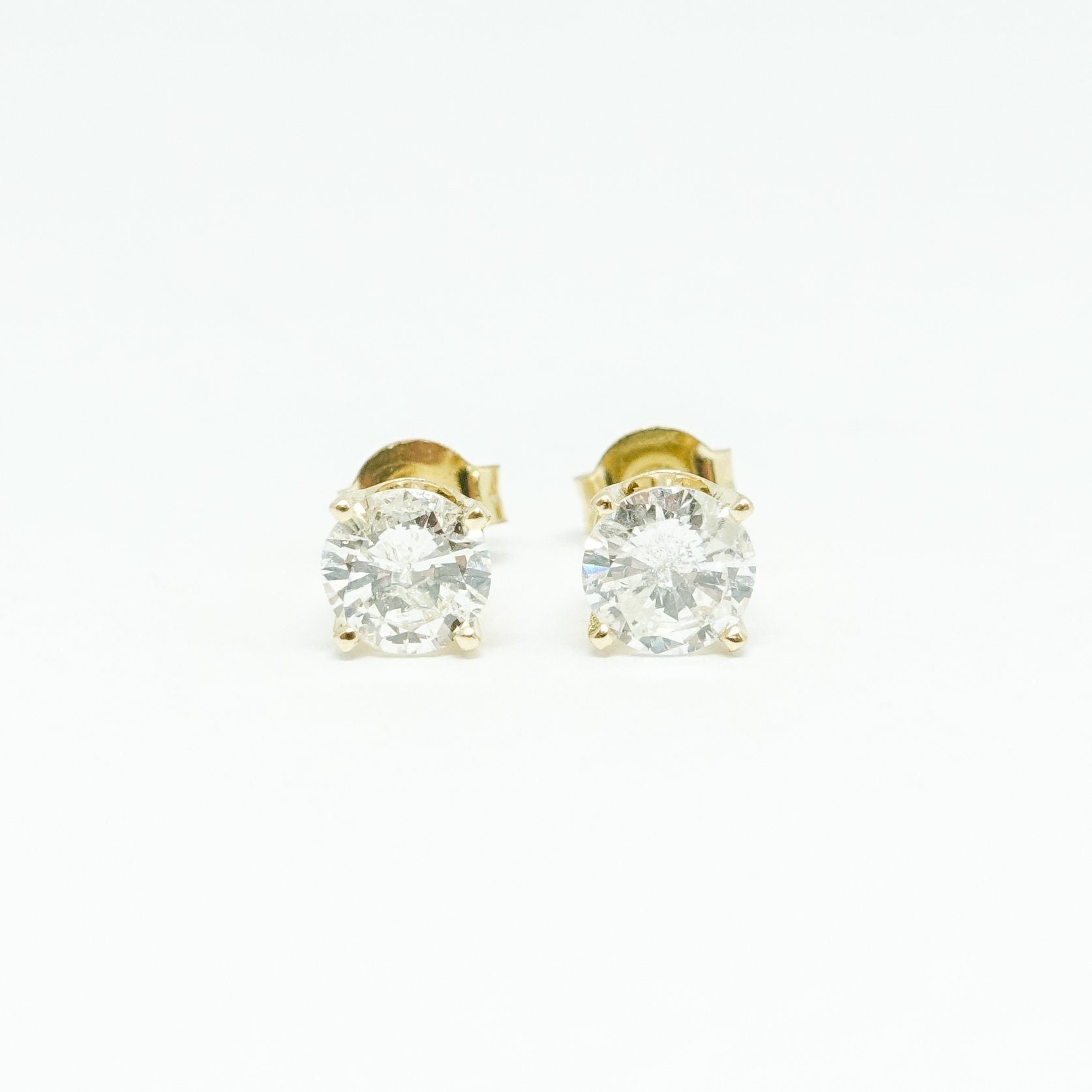 Diamond Stud Earrings
