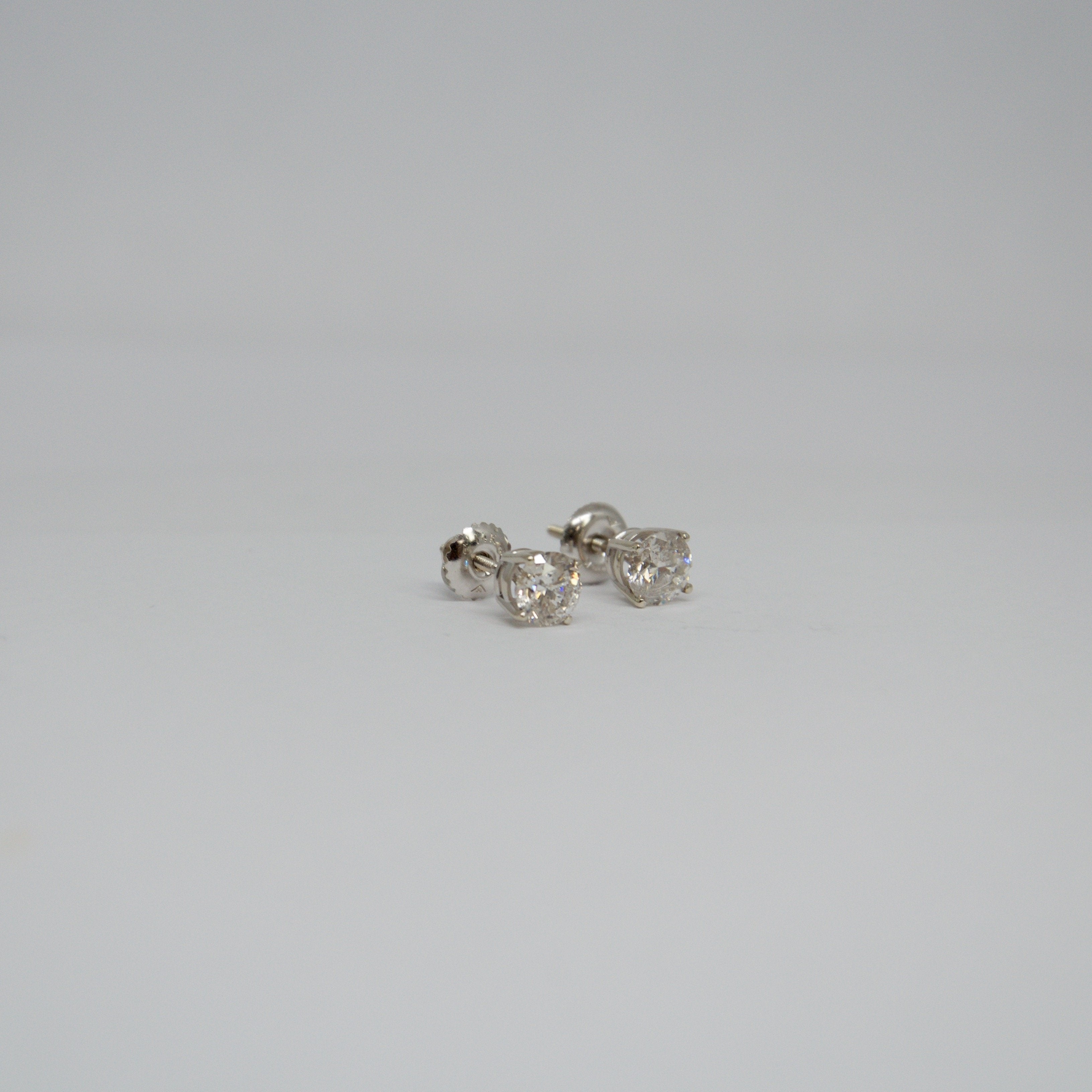 Diamond Stud Earrings