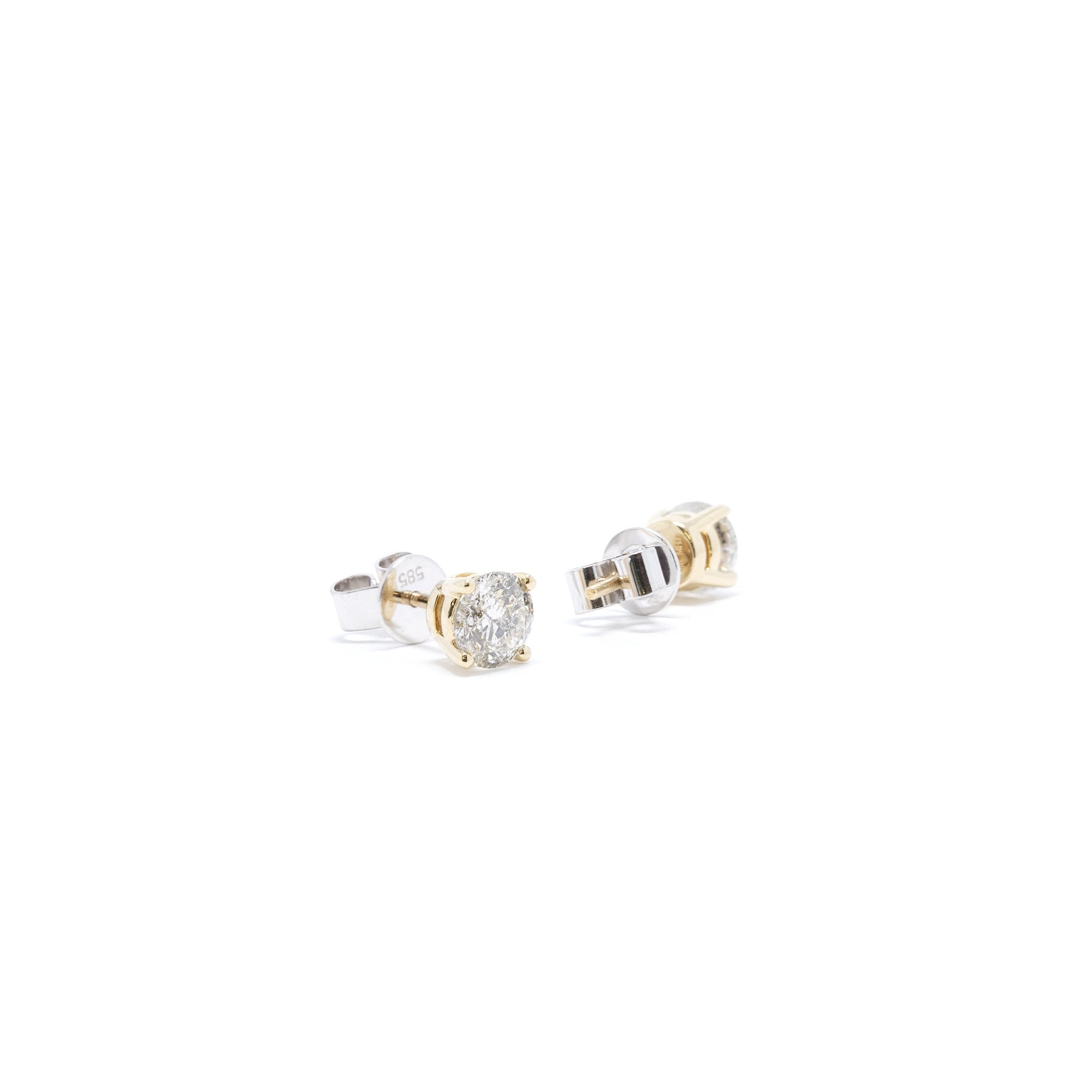 Diamond Stud Earrings
