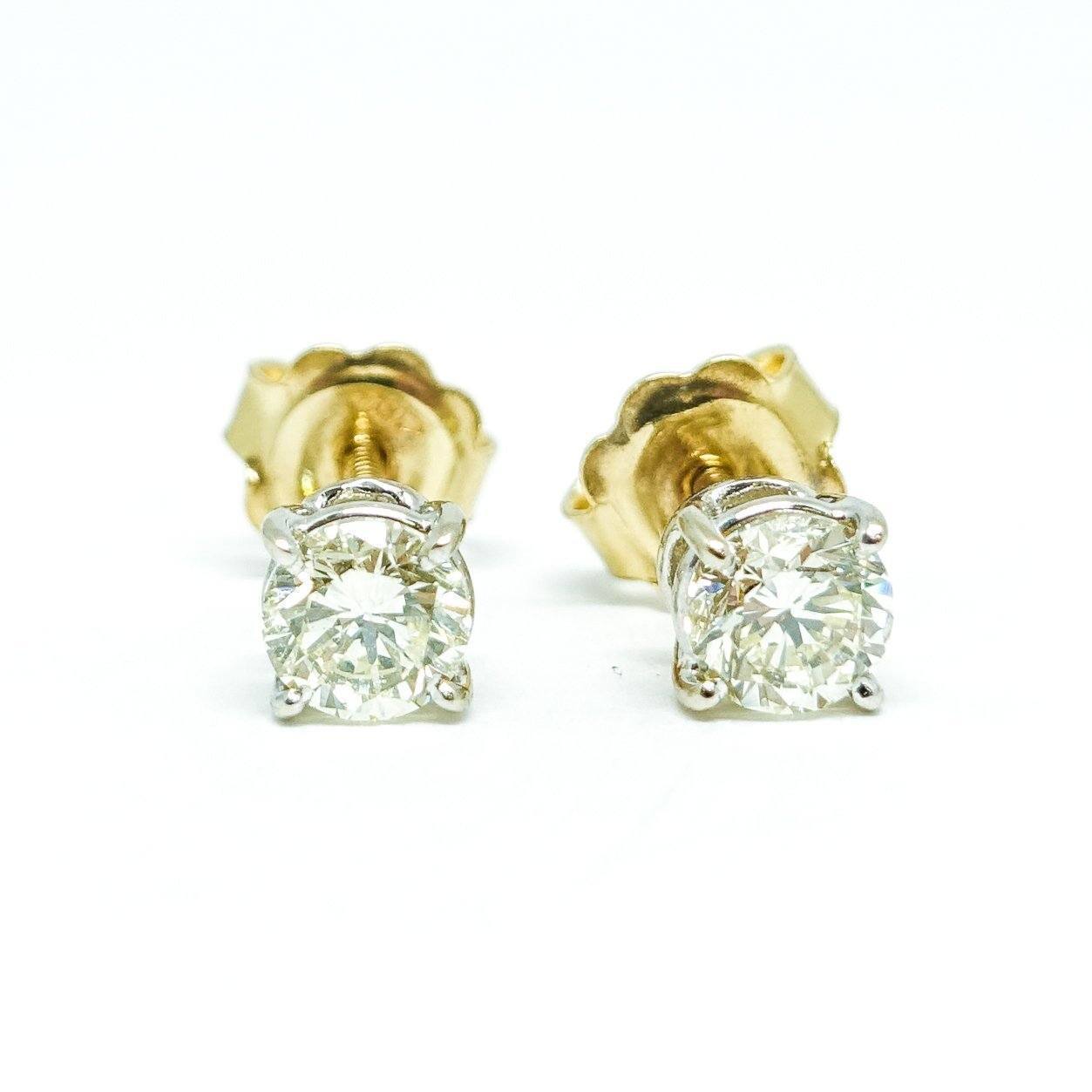 Diamond Stud Earrings