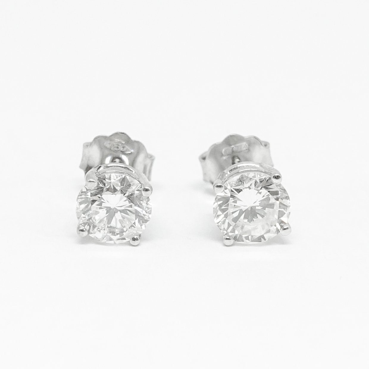 Diamond Stud Earrings