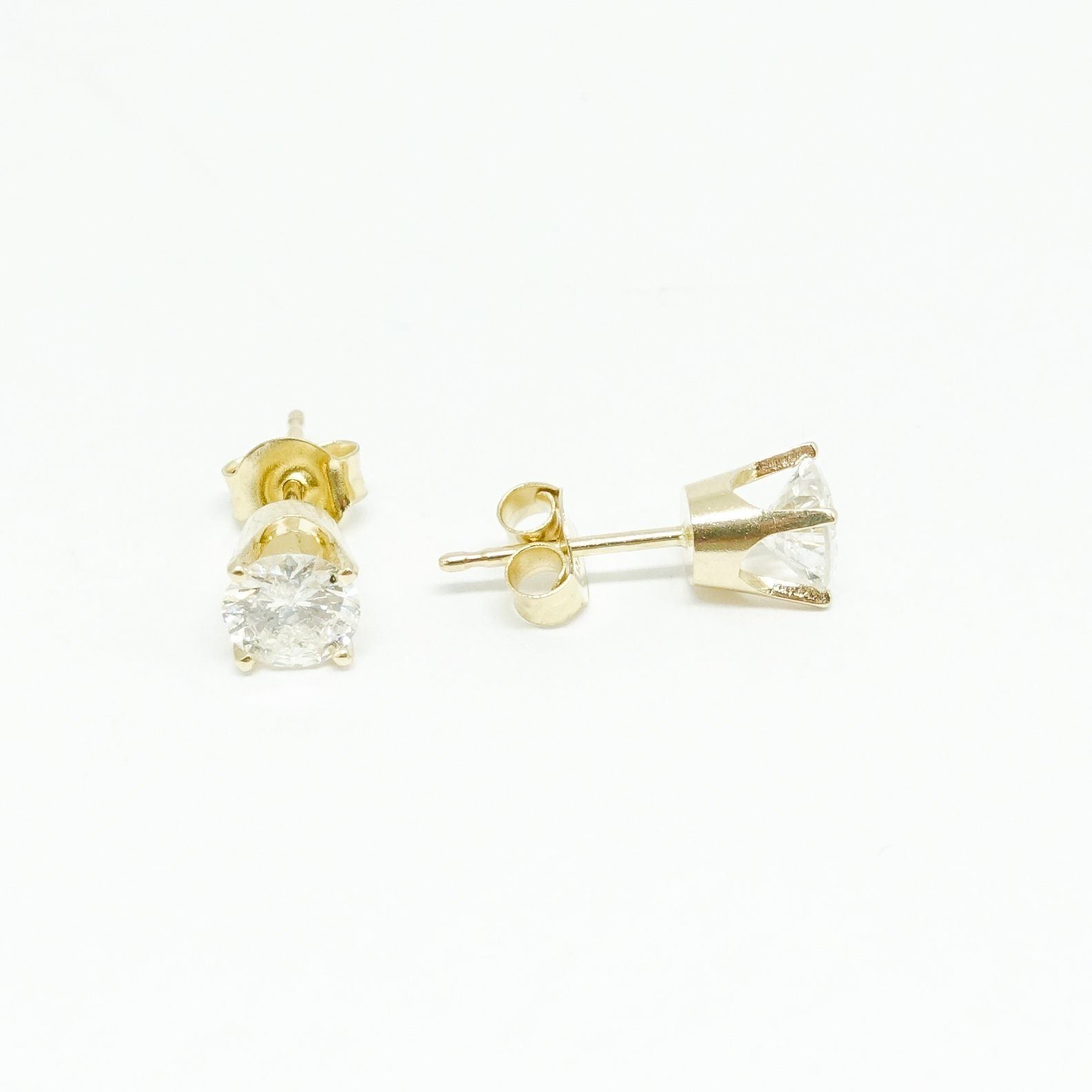 Diamond Stud Earrings