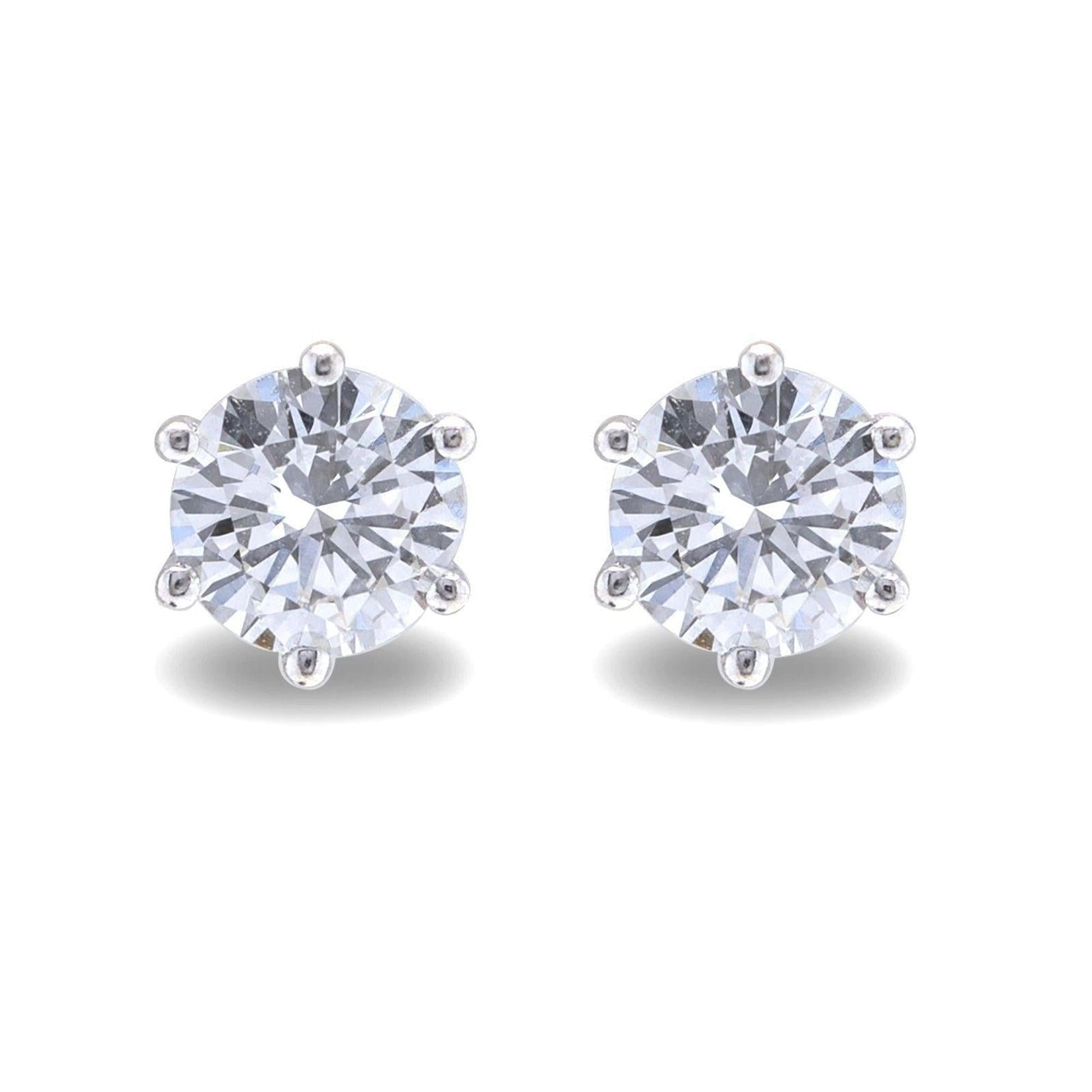 Diamond Stud Earrings w/ GIA Certs