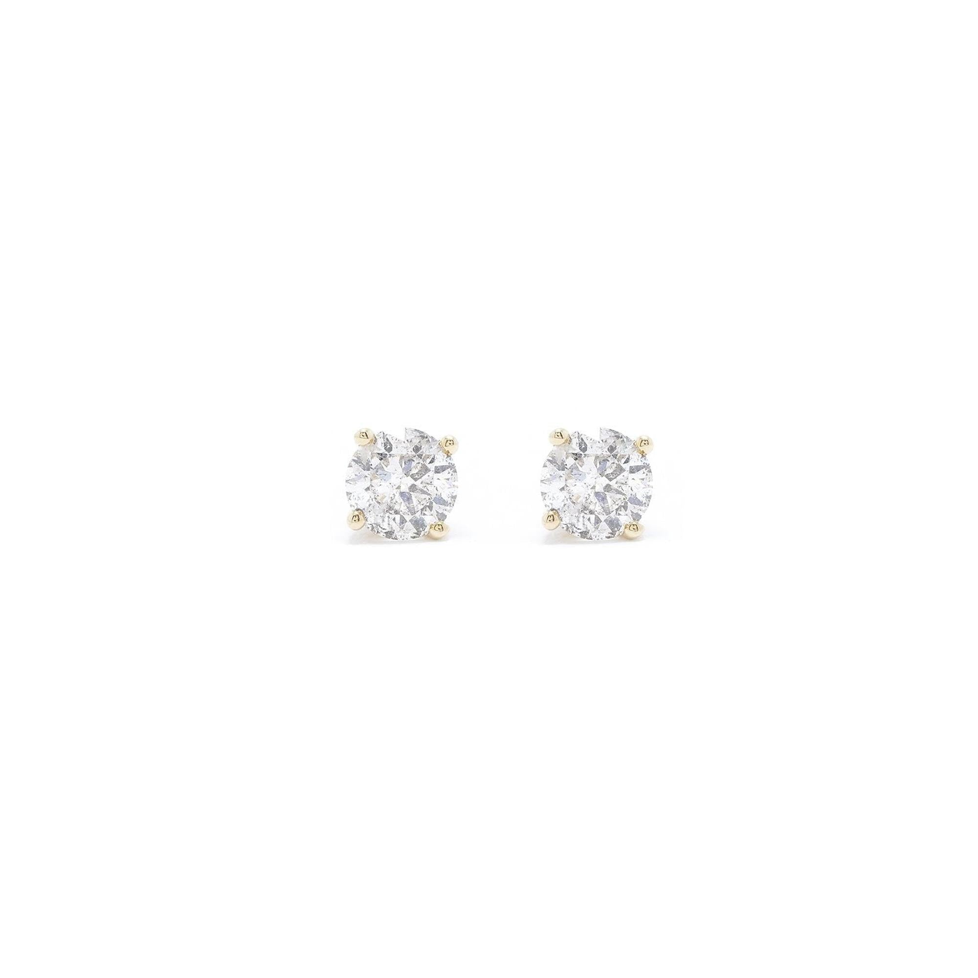 Diamond Stud Earrings