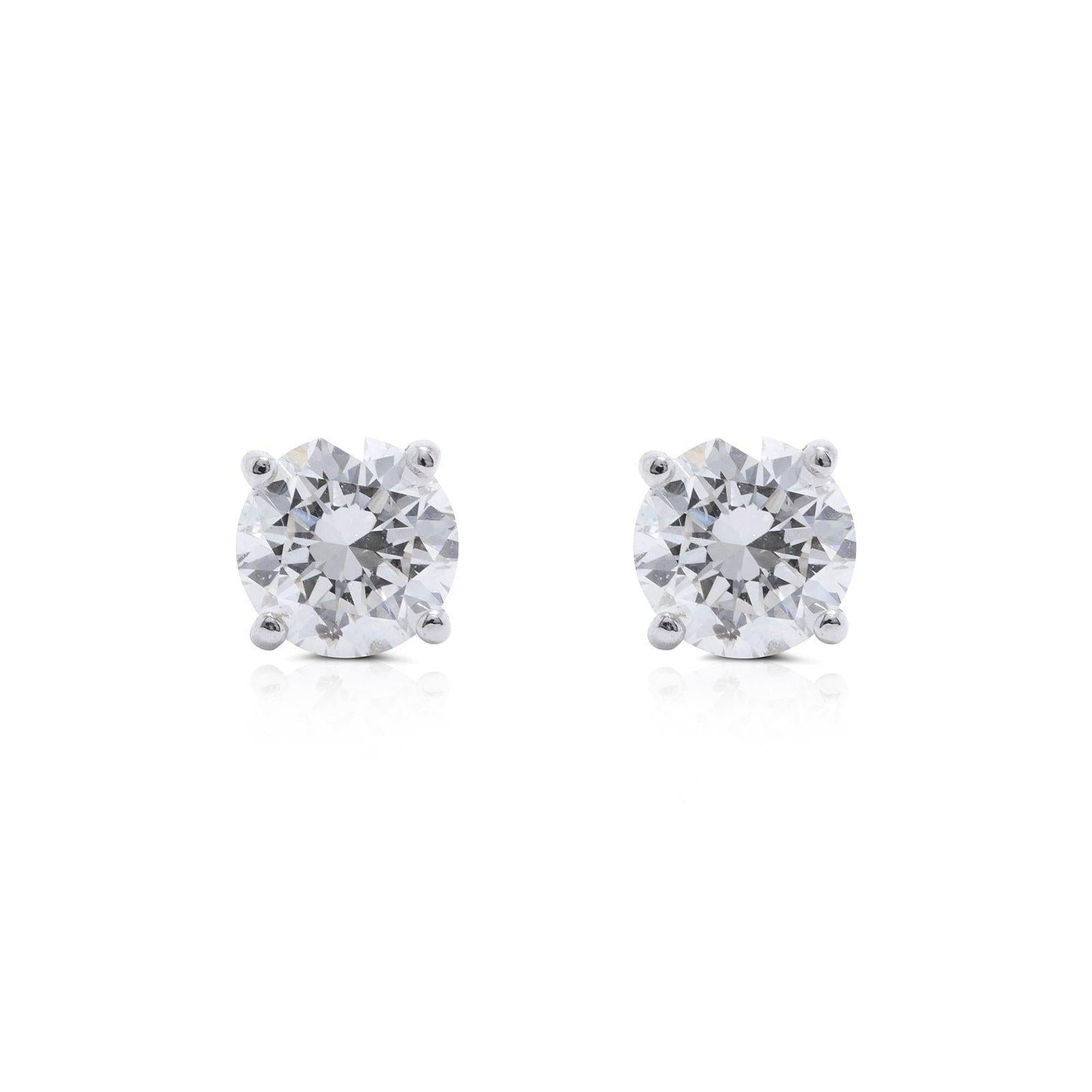 Diamond Stud Earrings