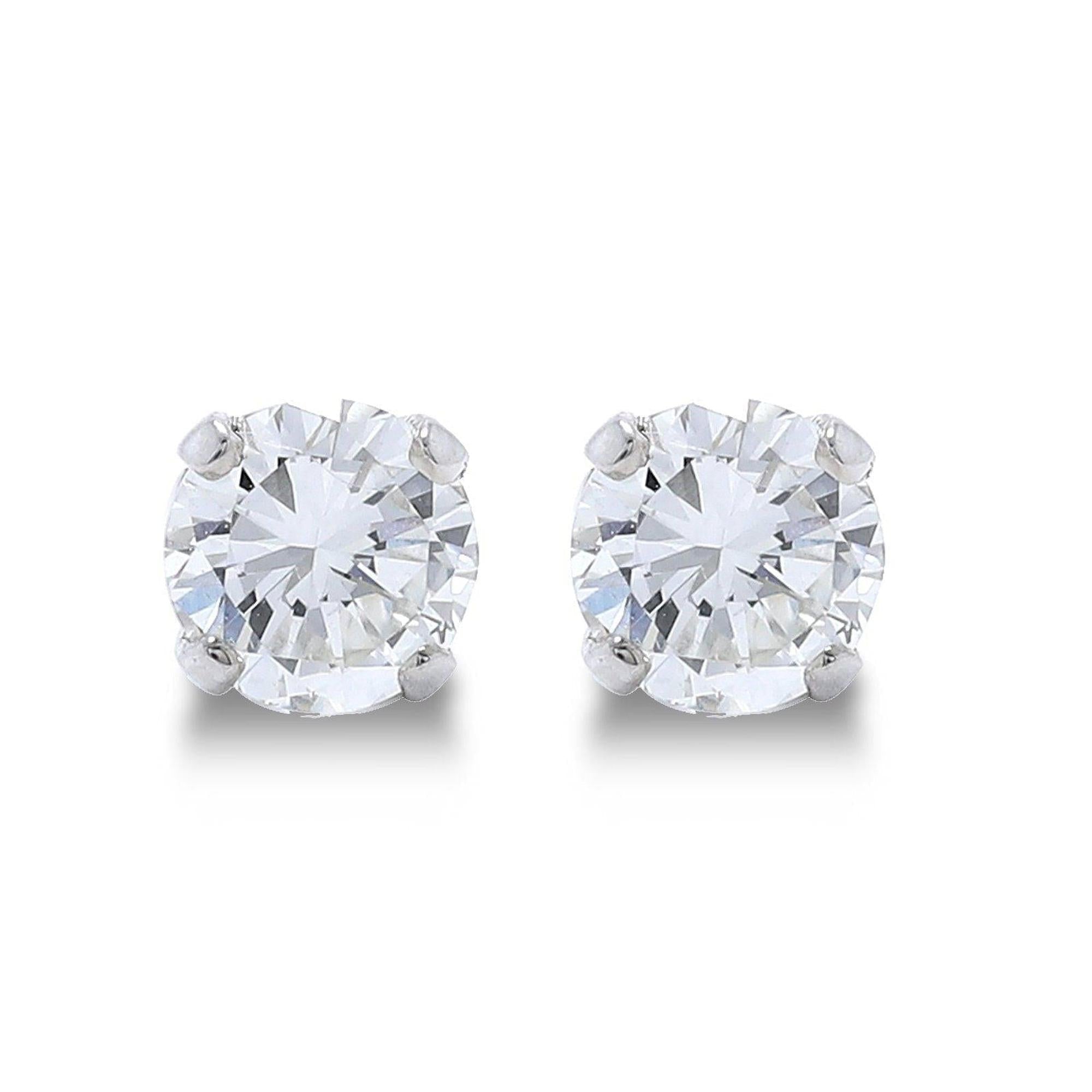 Diamond Stud Earrings