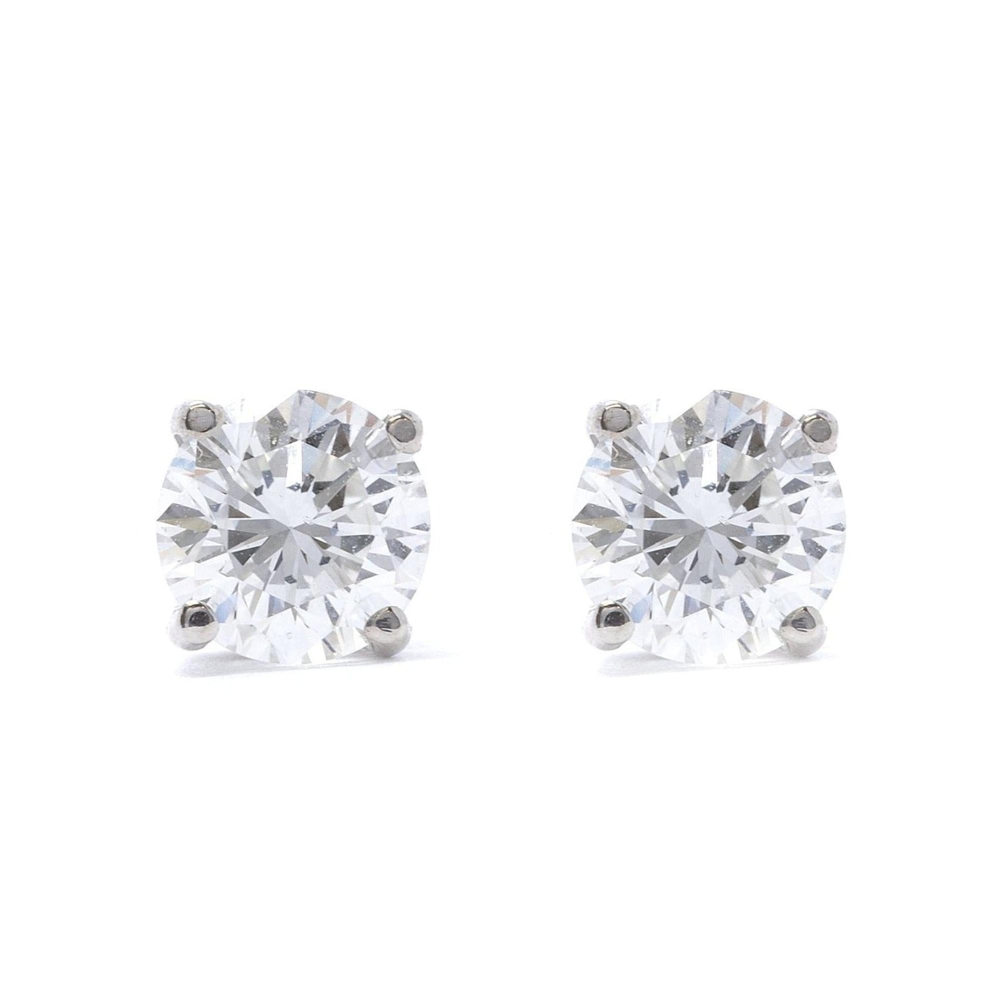 Diamond Stud Earrings