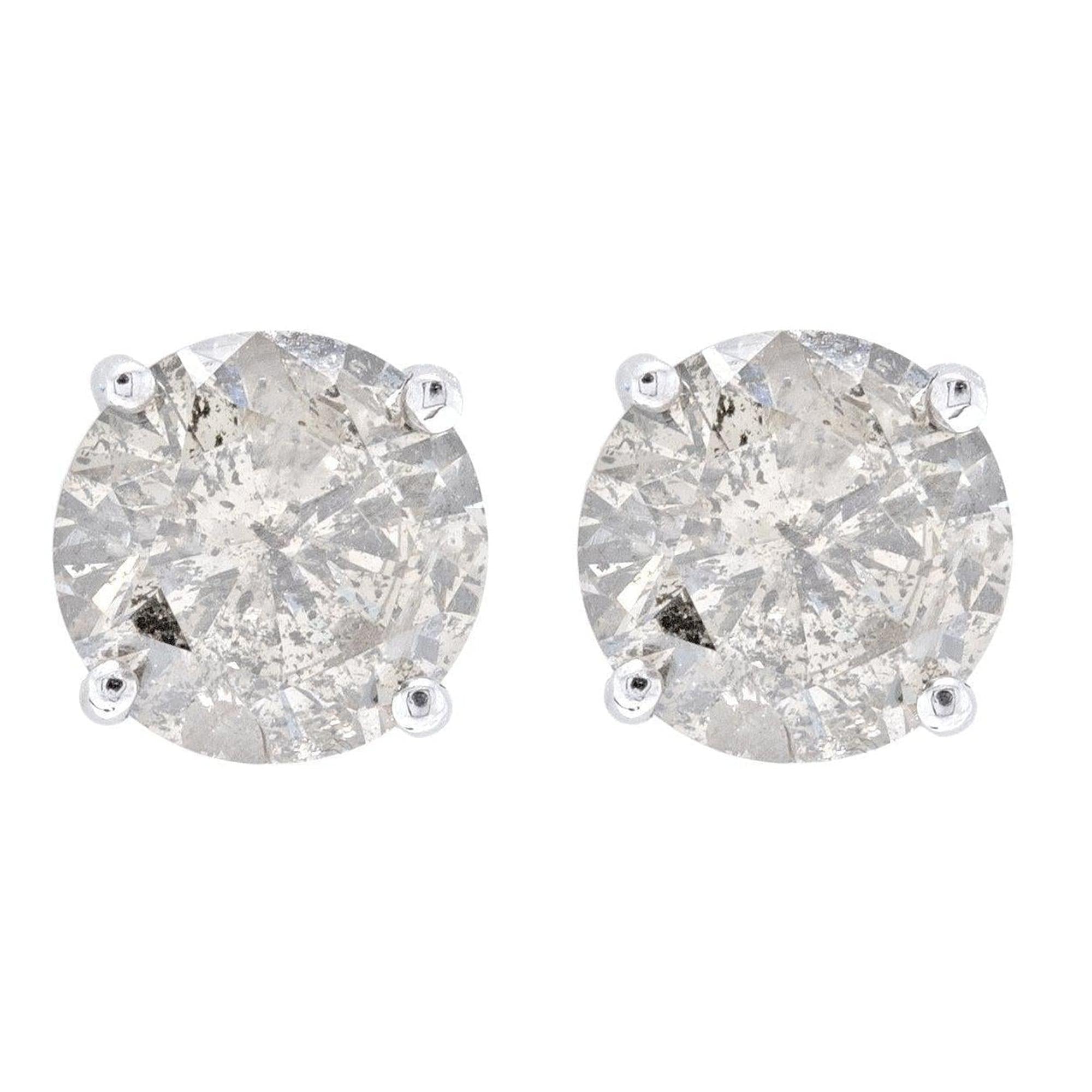 Diamond Stud Earrings