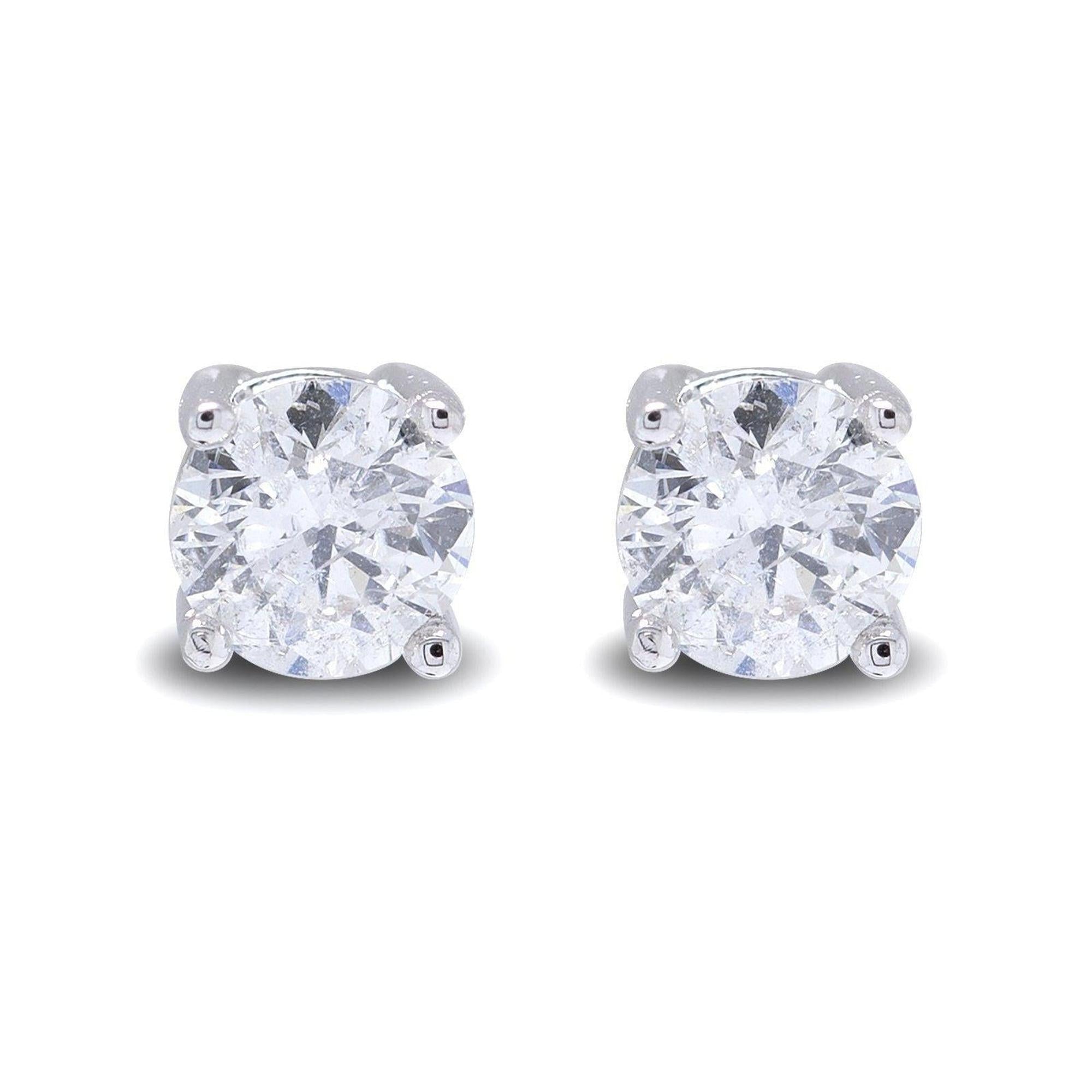 Diamond Stud Earrings