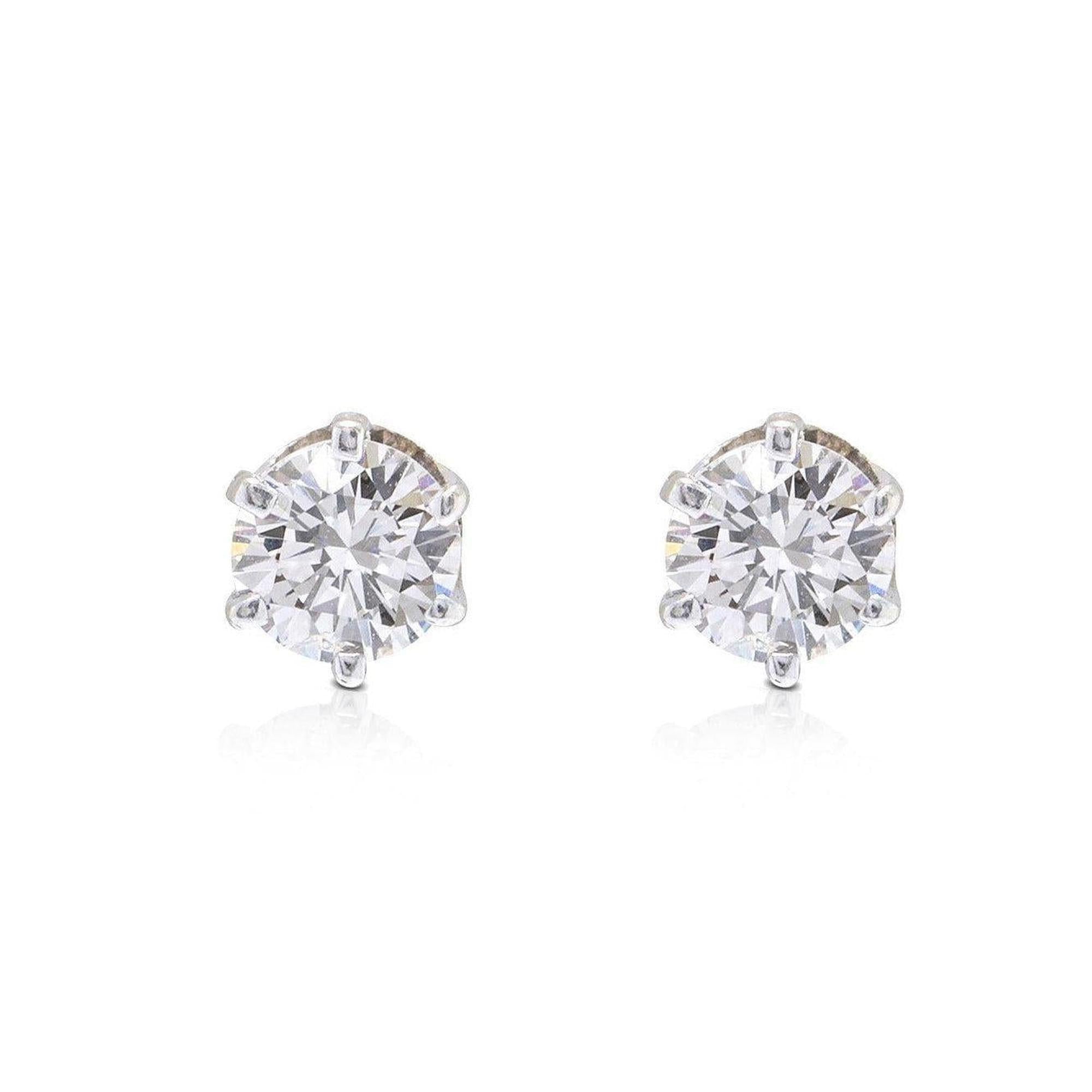 Diamond Stud Earrings