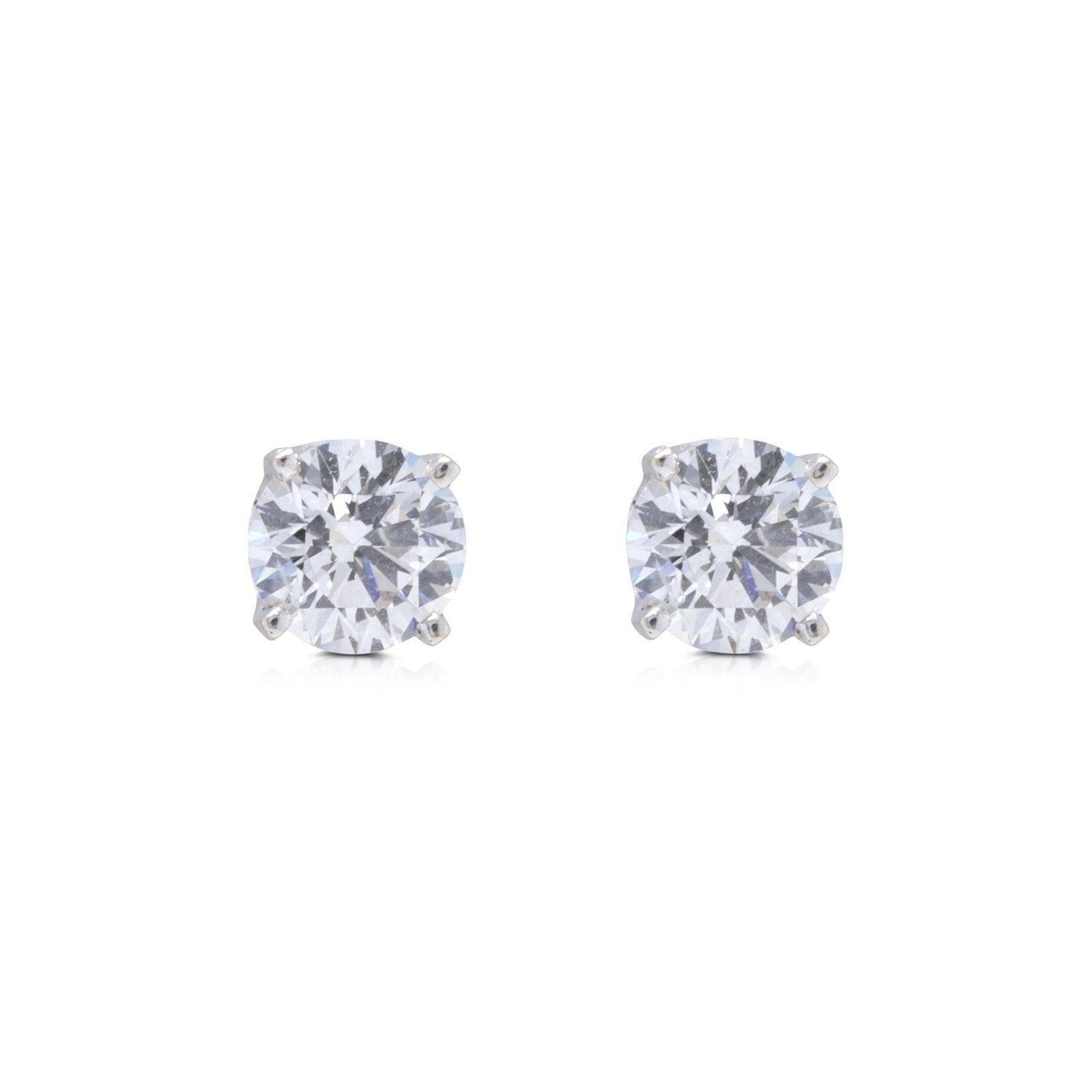 Diamond Stud Earrings