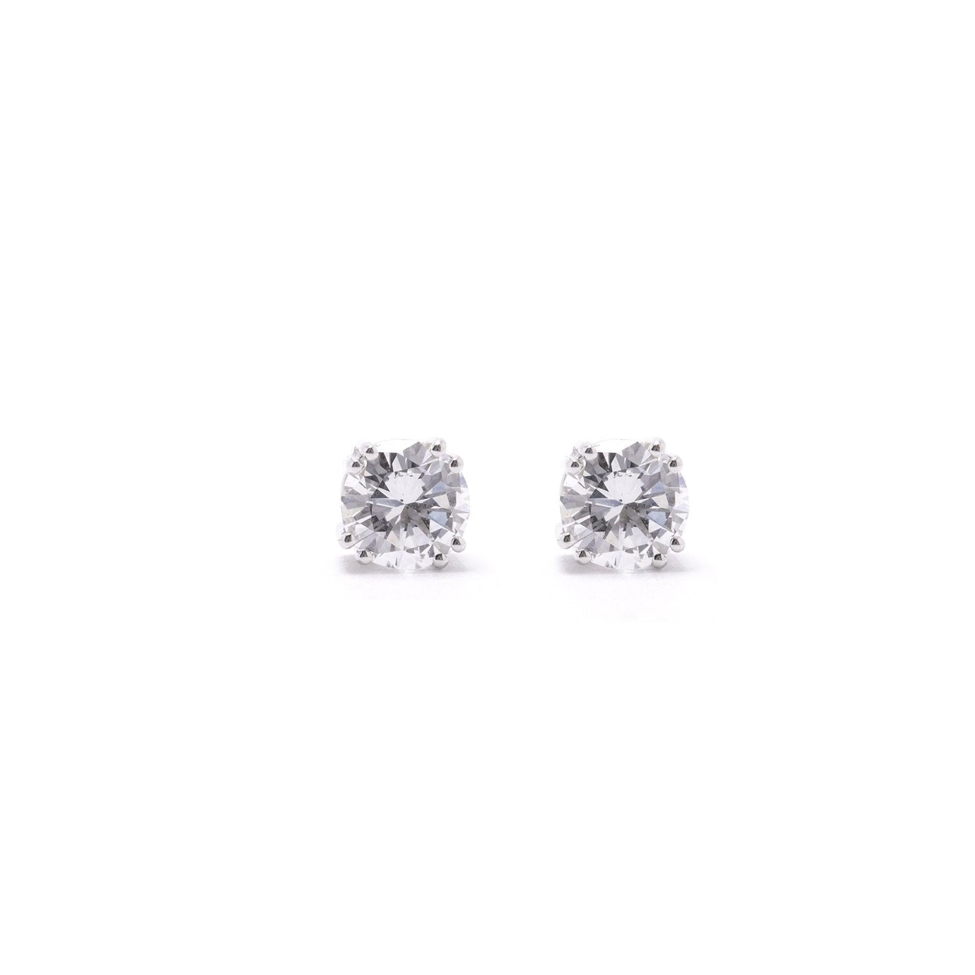 Diamond Stud Earrings
