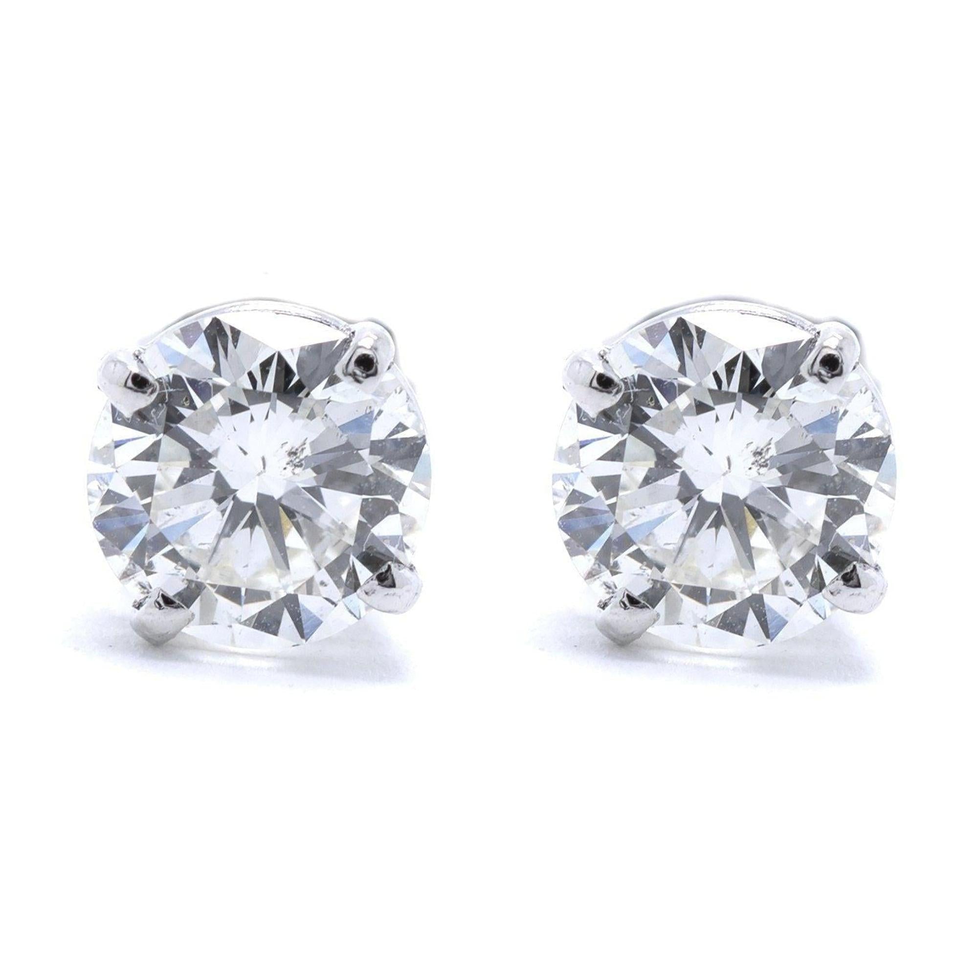 Diamond Stud Earrings